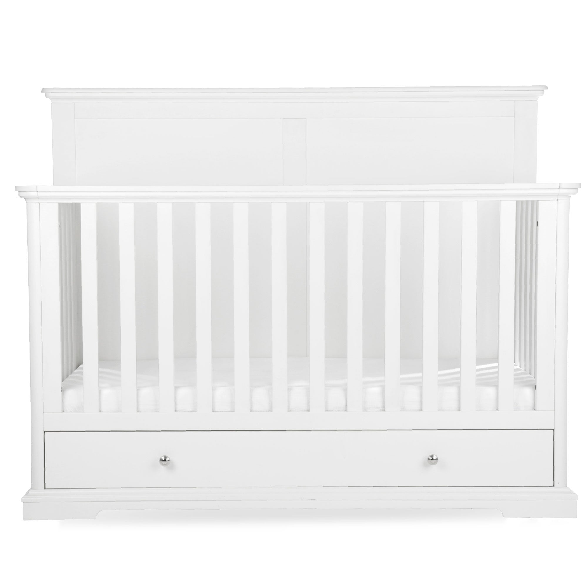 CuddleCo Beaumont Grande Cotbed in White