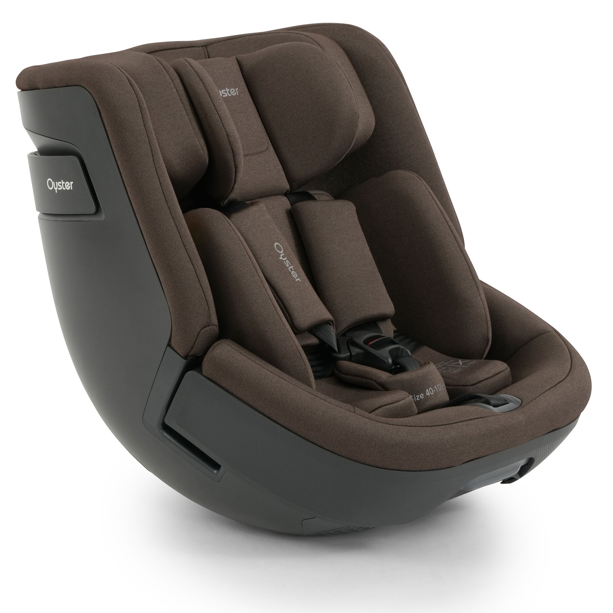 Oyster Toddler 360 i-Size Car Seat in Chocolate Velvet