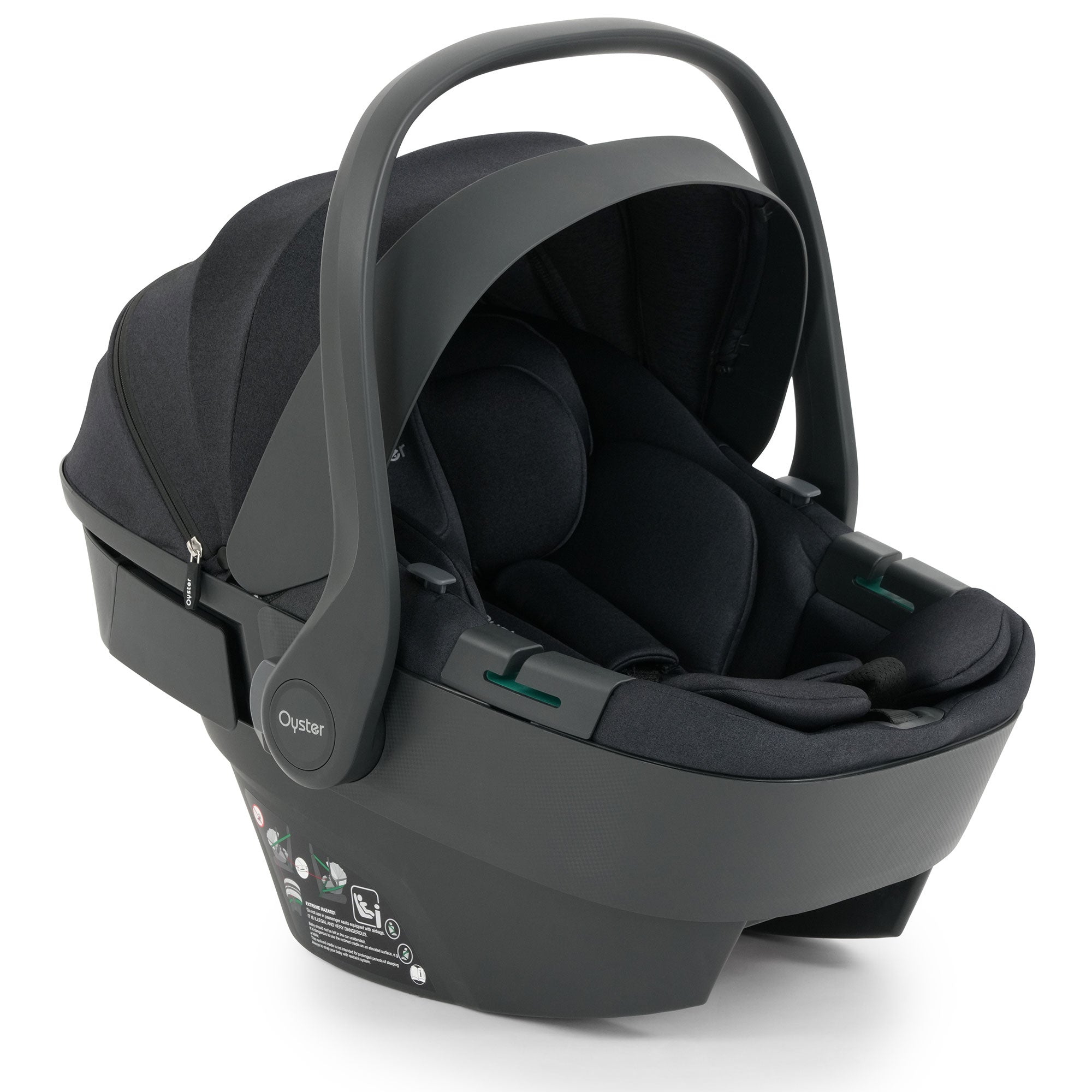 Oyster Capsule 360 i-Size Car Seat in Carbonite