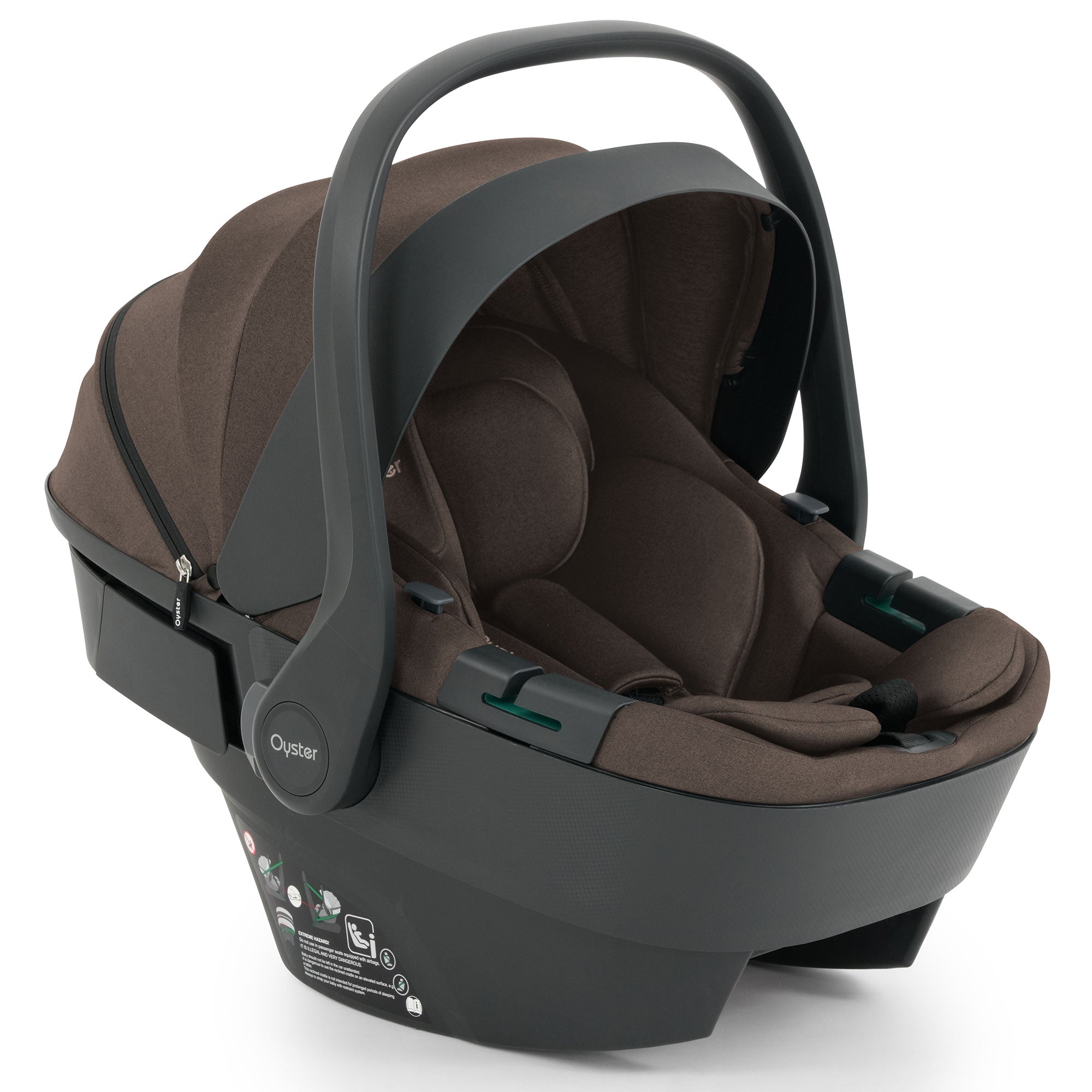Oyster Capsule 360 i-Size Car Seat in Chocolate Velvet