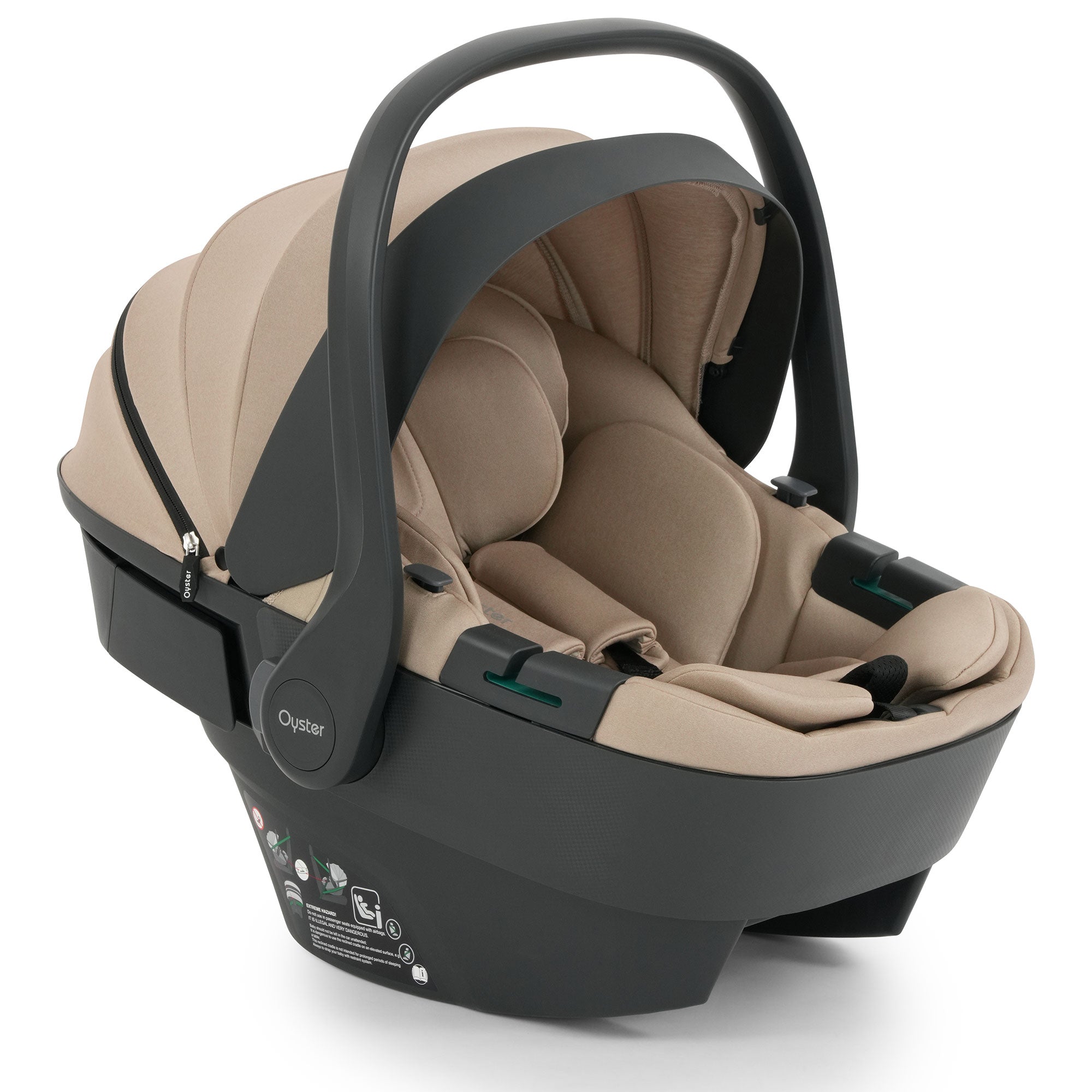 Oyster Capsule 360 i-Size Car Seat in Fawn