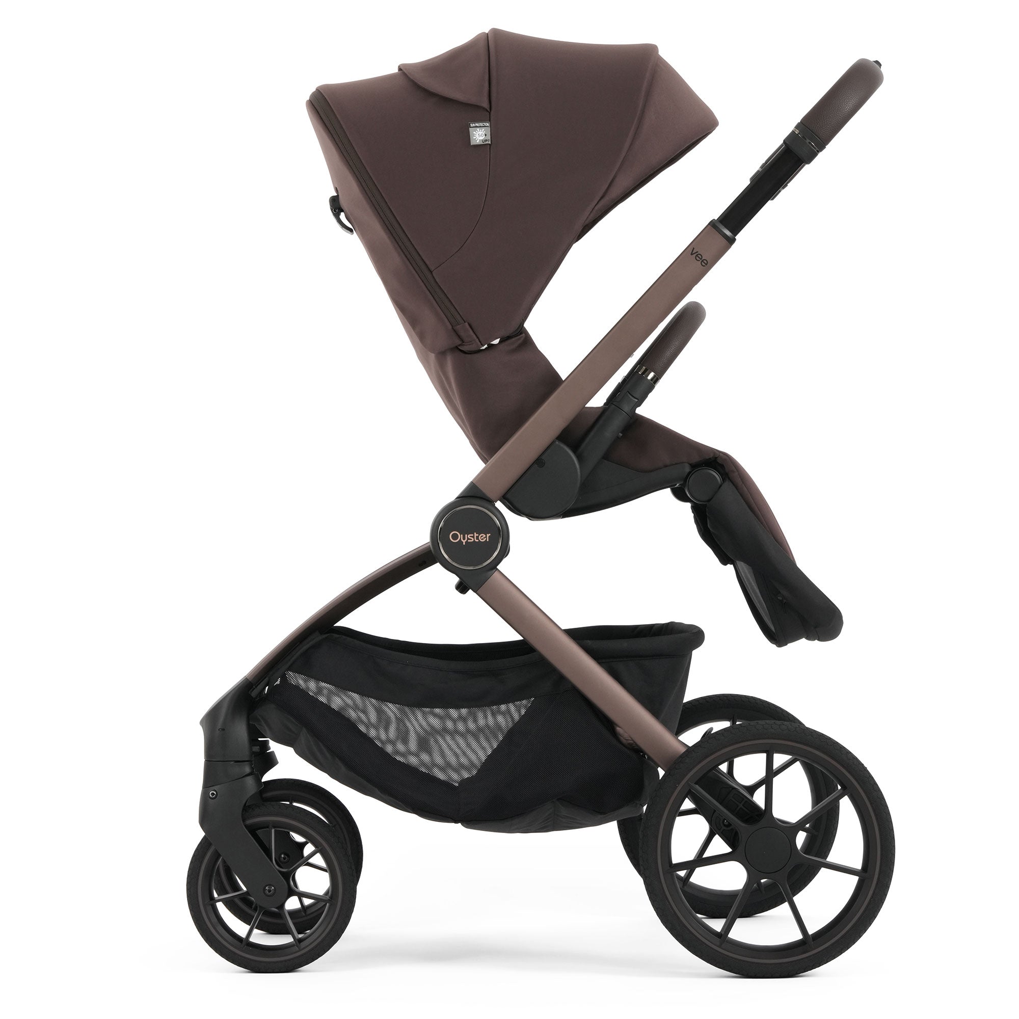 Oyster Vee Travel System Bundle in Chocolate