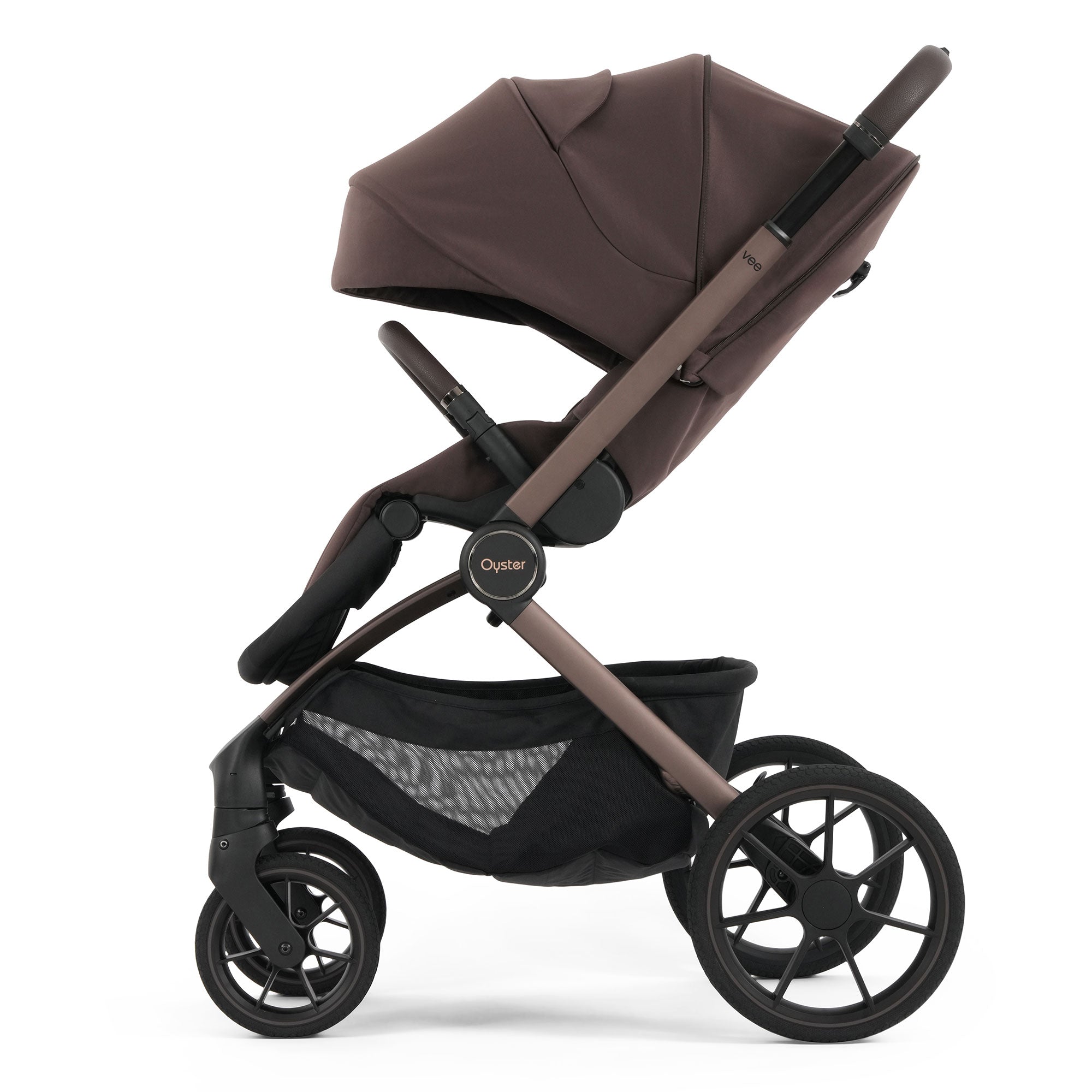Oyster Vee Travel System Bundle in Chocolate