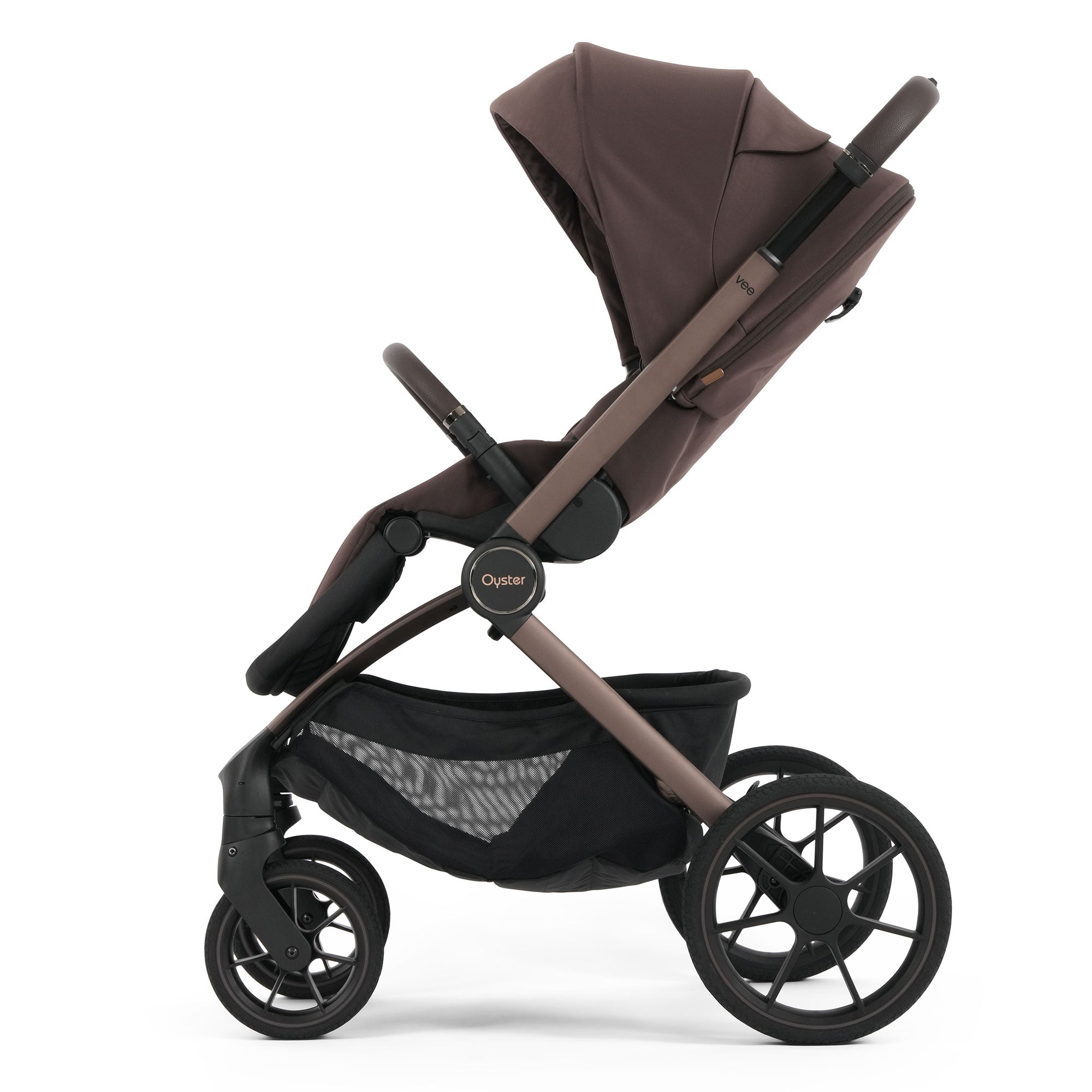 Oyster Vee Travel System Bundle in Chocolate