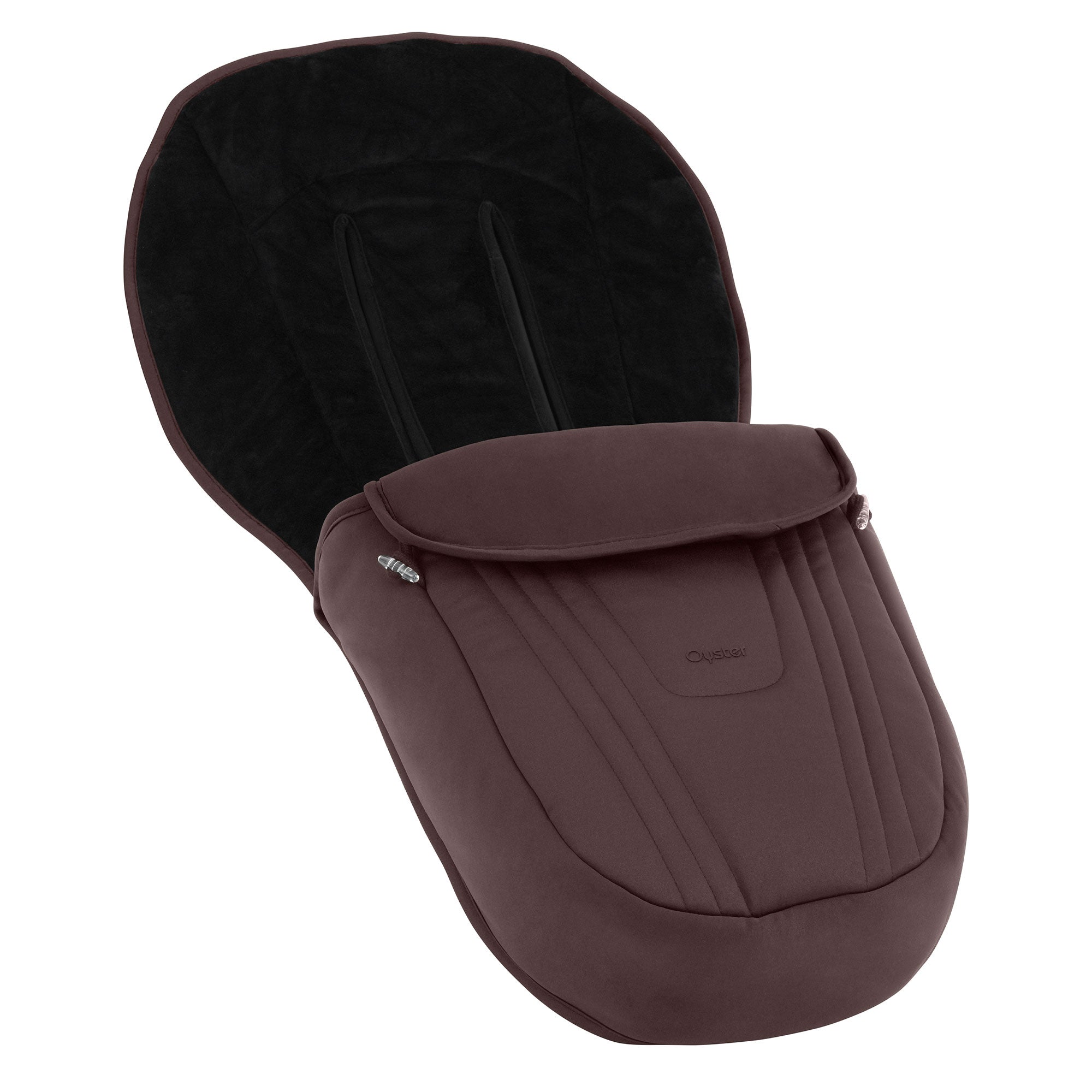 Oyster Vee Stroller & Carrycot Bundle in Chocolate