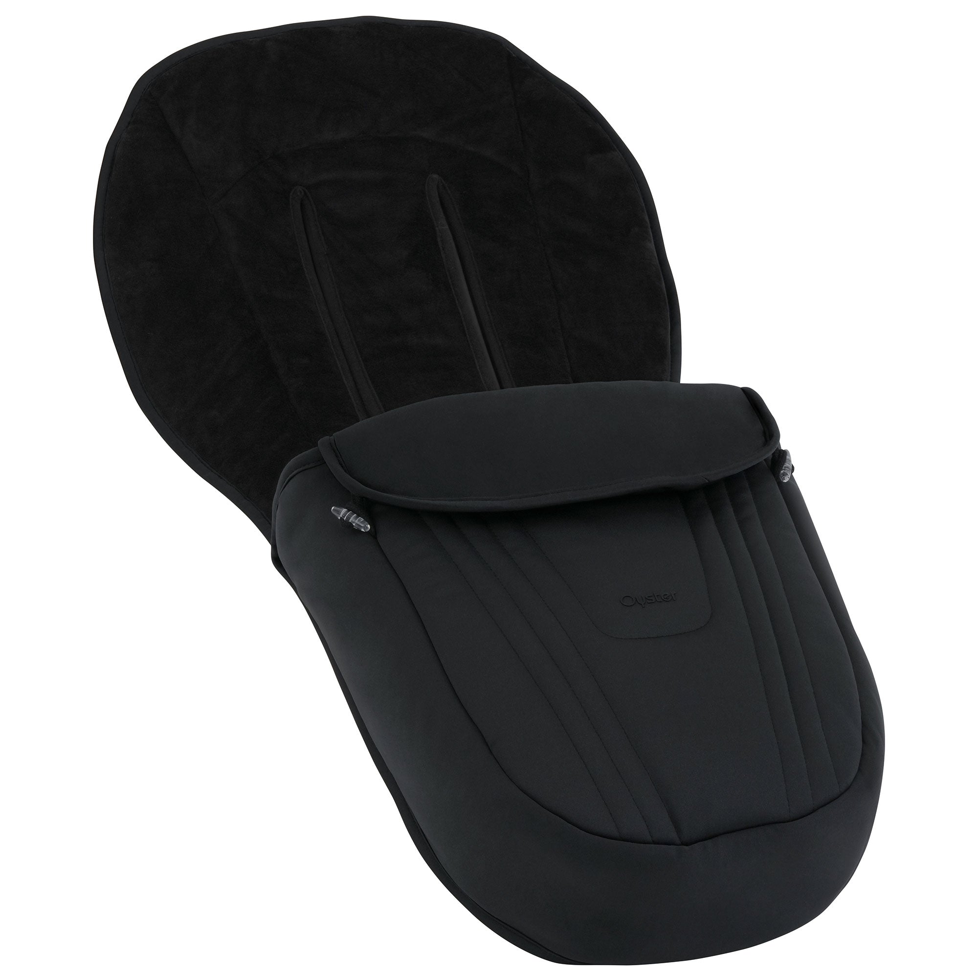 Oyster Vee Stroller & Carrycot Bundle in Liquorice