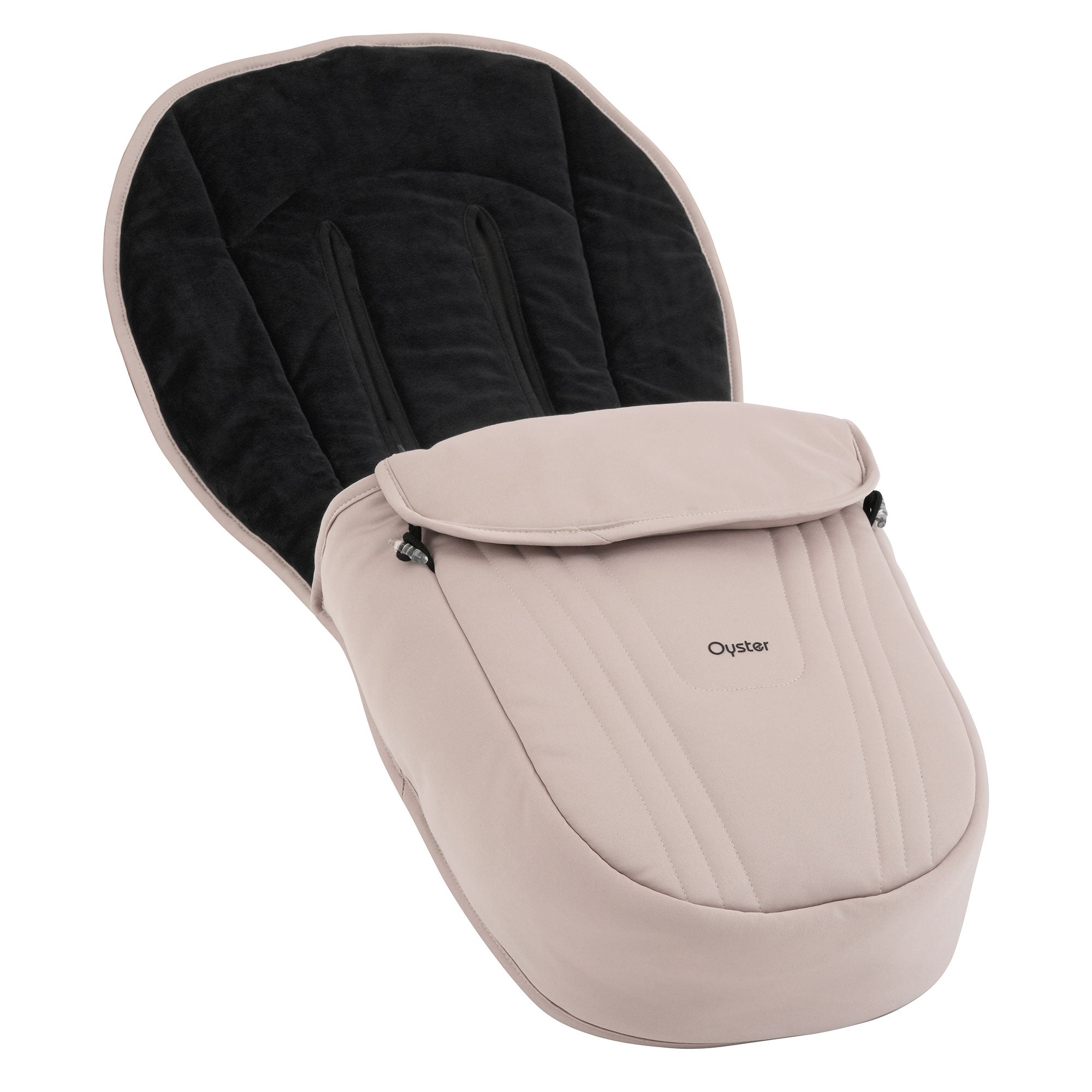 Oyster Vee Stroller & Carrycot Bundle in Vanilla