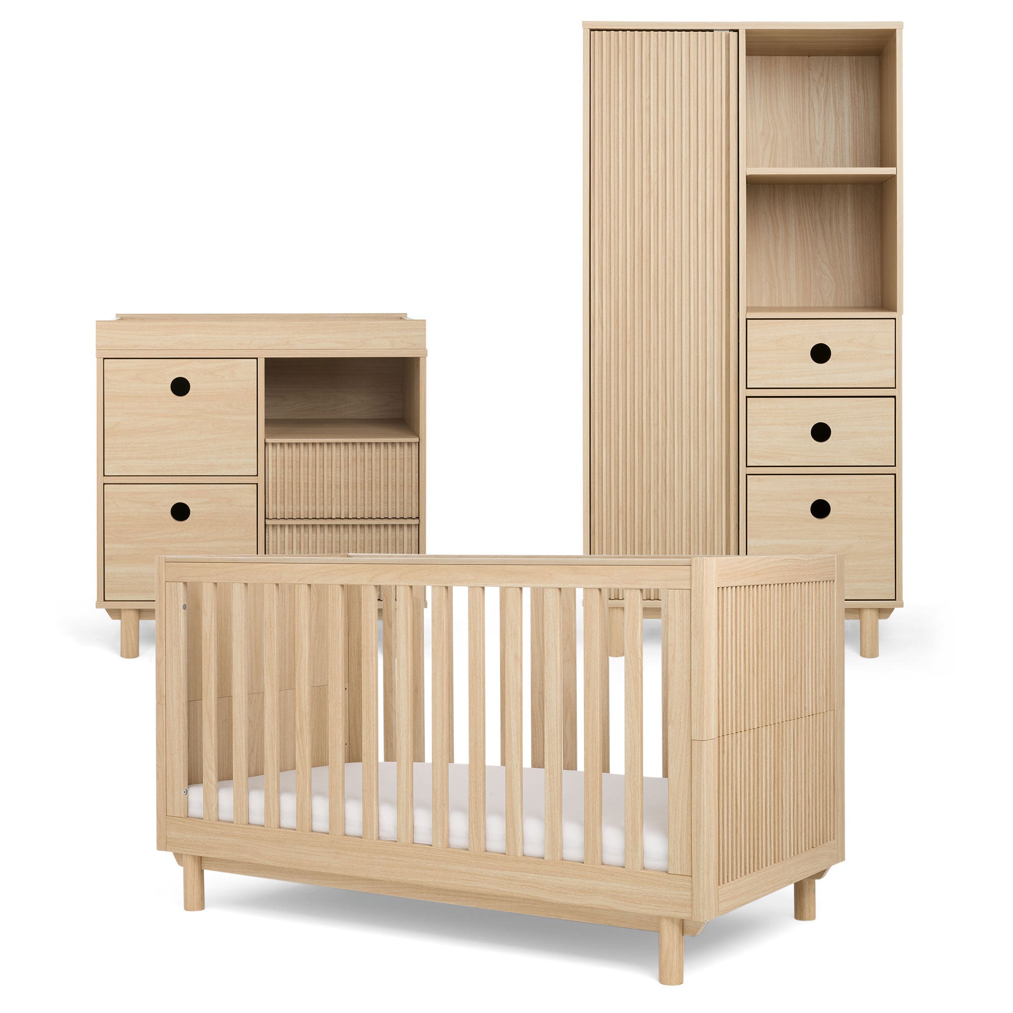 Mamas & Papas Oska 3 Piece Narrow Range in Natural Oak