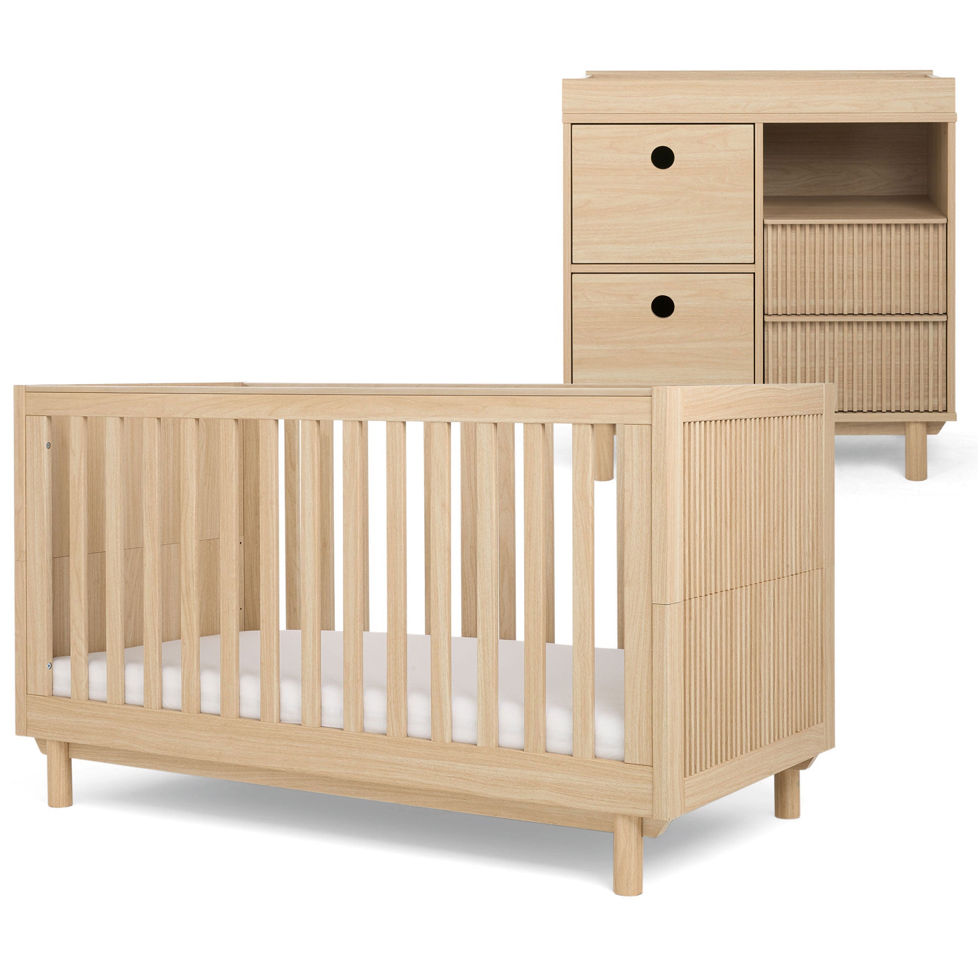 Mamas & Papas Oska 2 Piece Narrow Roomset in Natural Oak