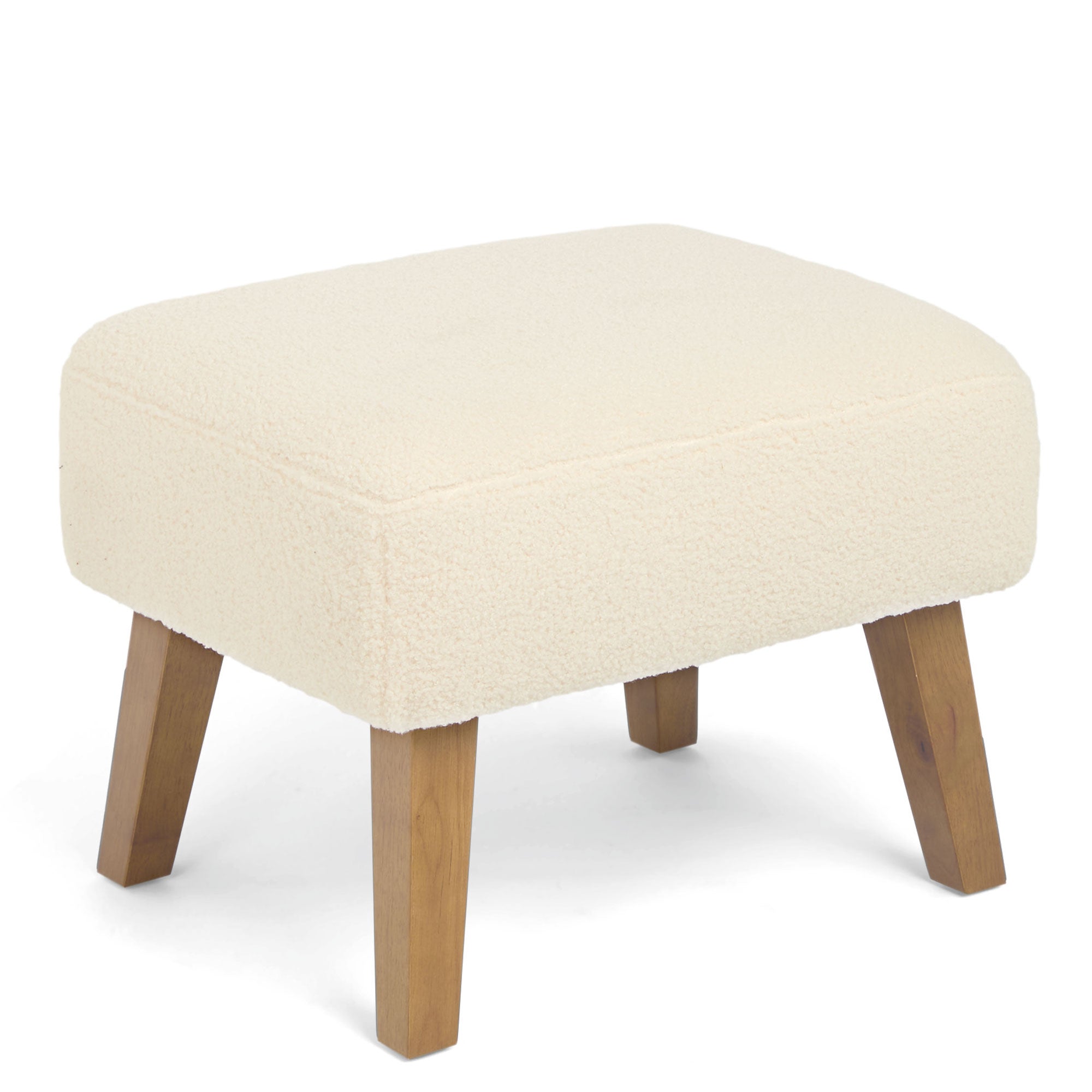 Mamas & Papas Penrose Nursing Chair in Off White Boucle Weave