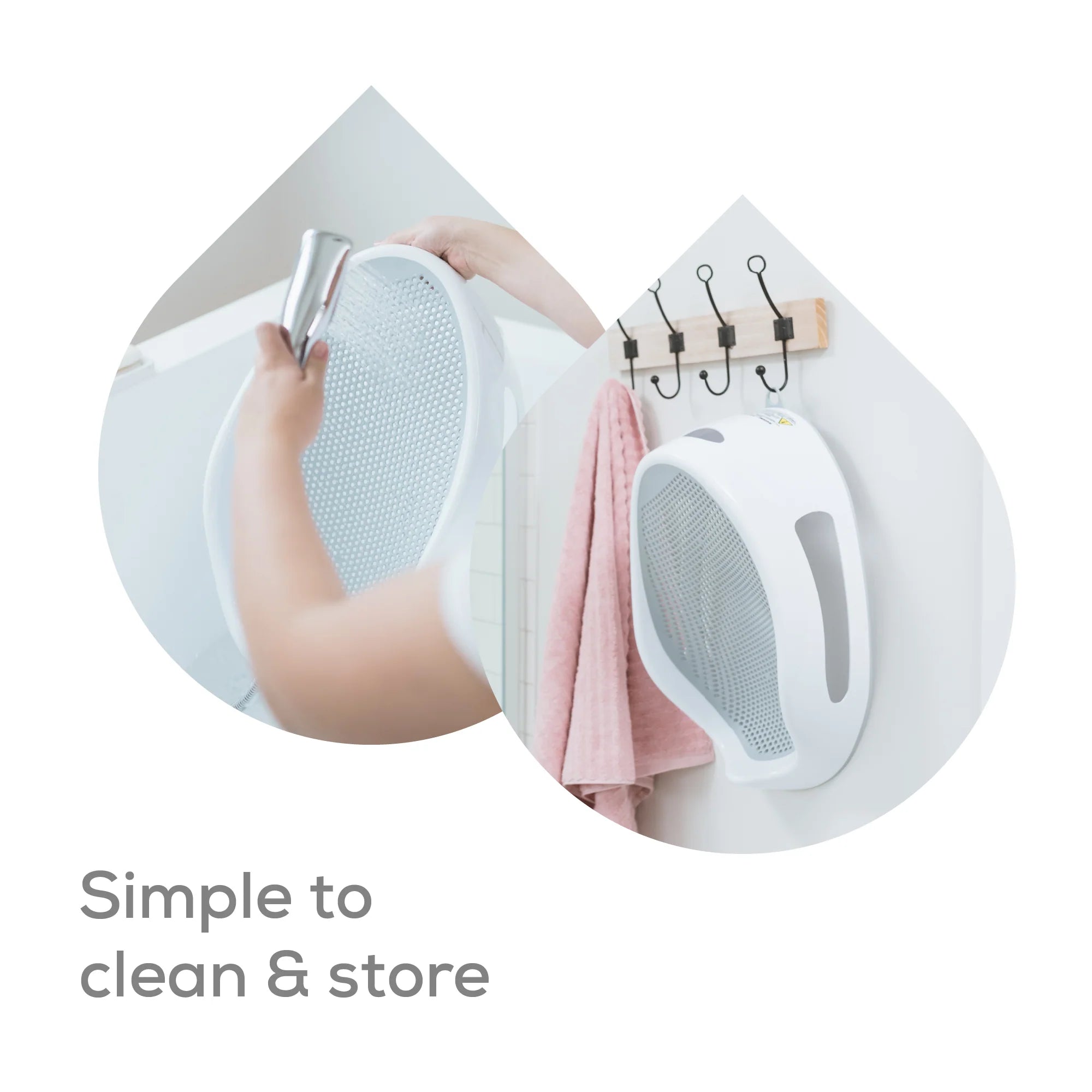 Angelcare Soft Touch Bath Support in Pink