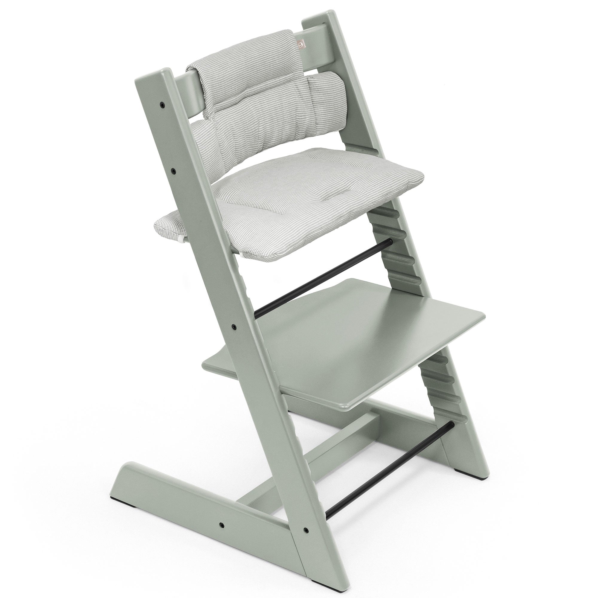 Stokke Tripp Trapp Highchair with Cushion & Baby Set in Glacier Green