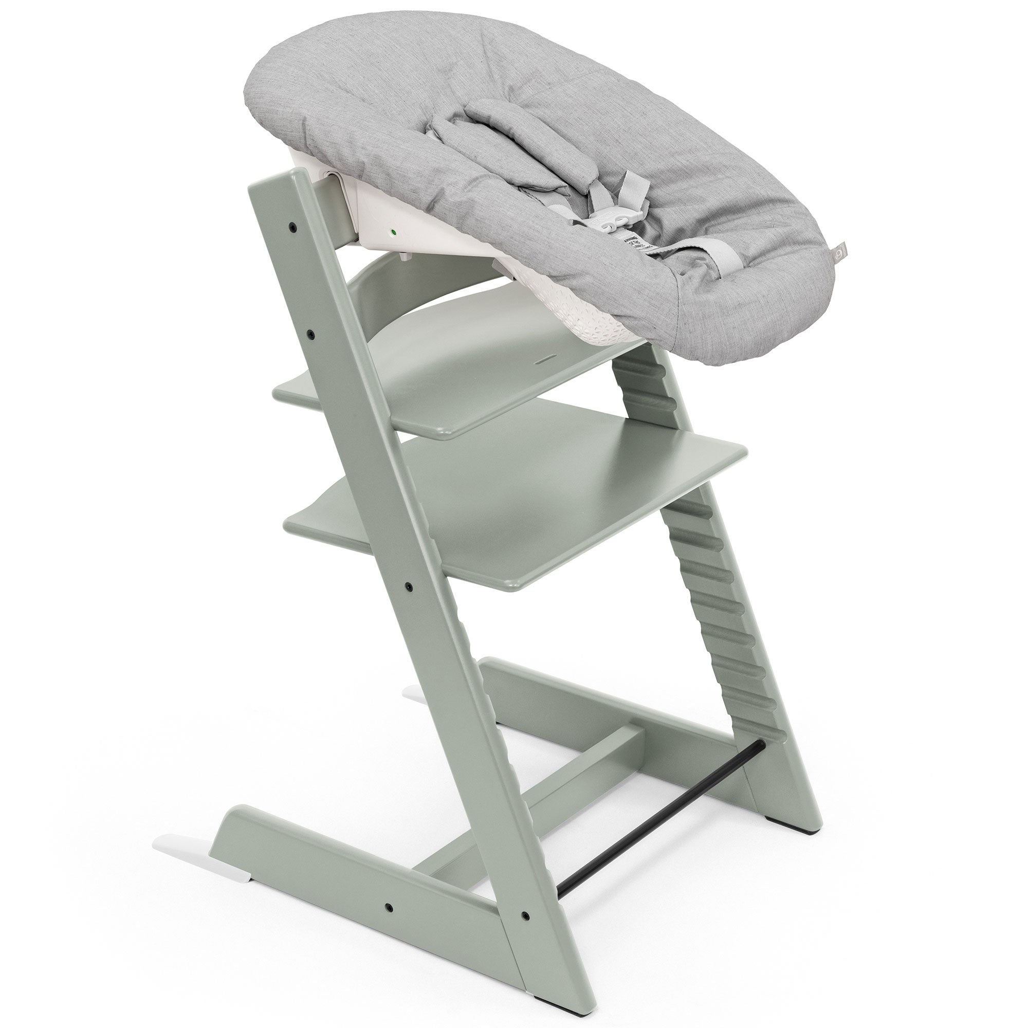 Stokke Trip Trapp Highchair Complete Bundle in Glacier Green