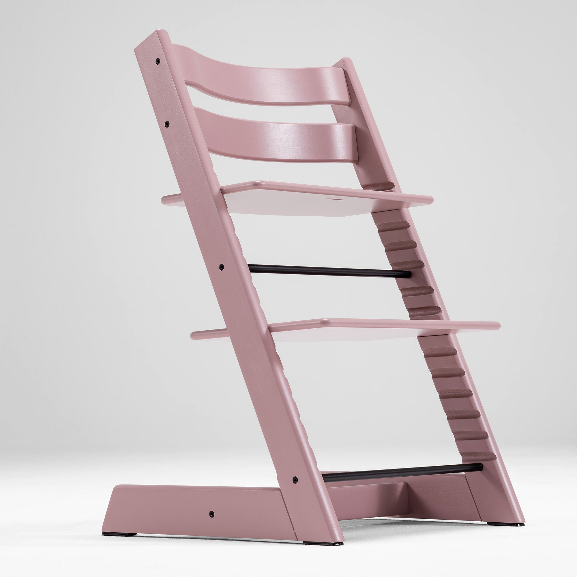 Stokke Trip Trapp Highchair Newborn & Baby Set Bundle in Heather Mauve