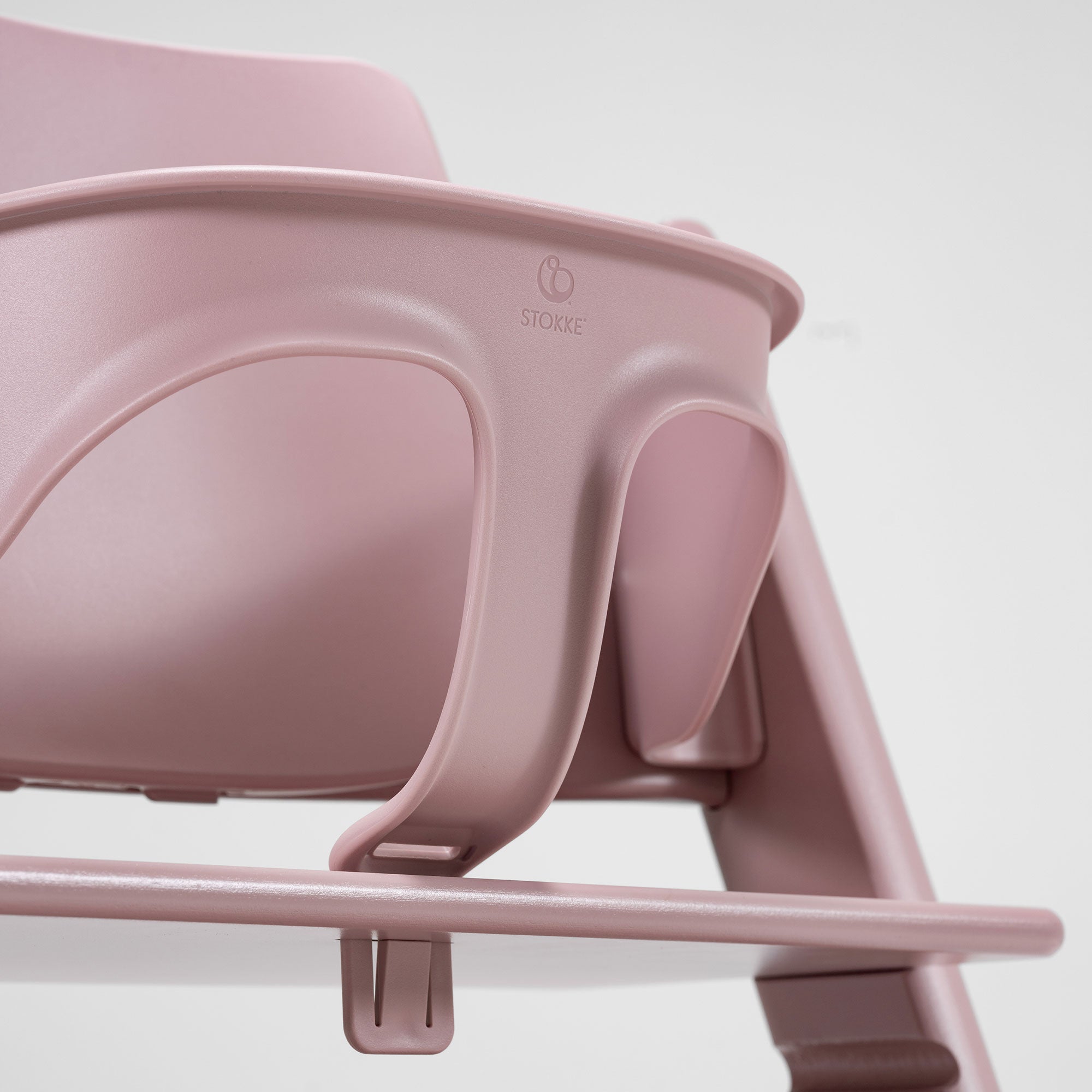 Stokke Tripp Trapp Highchair and Baby Set & Tray in Heather Mauve