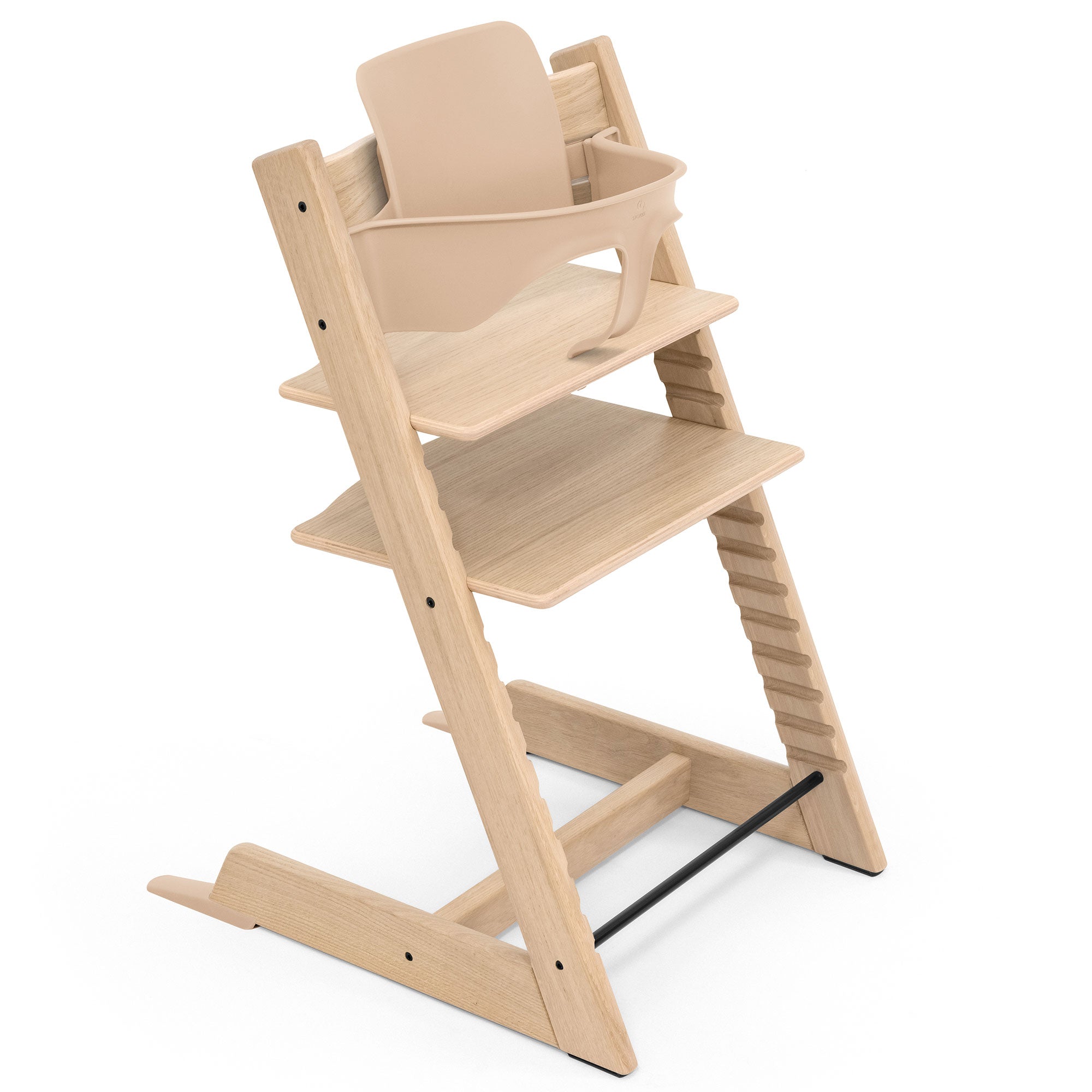 Stokke Tripp Trapp Highchair with Cushion & Baby Set in Natural (Oak)