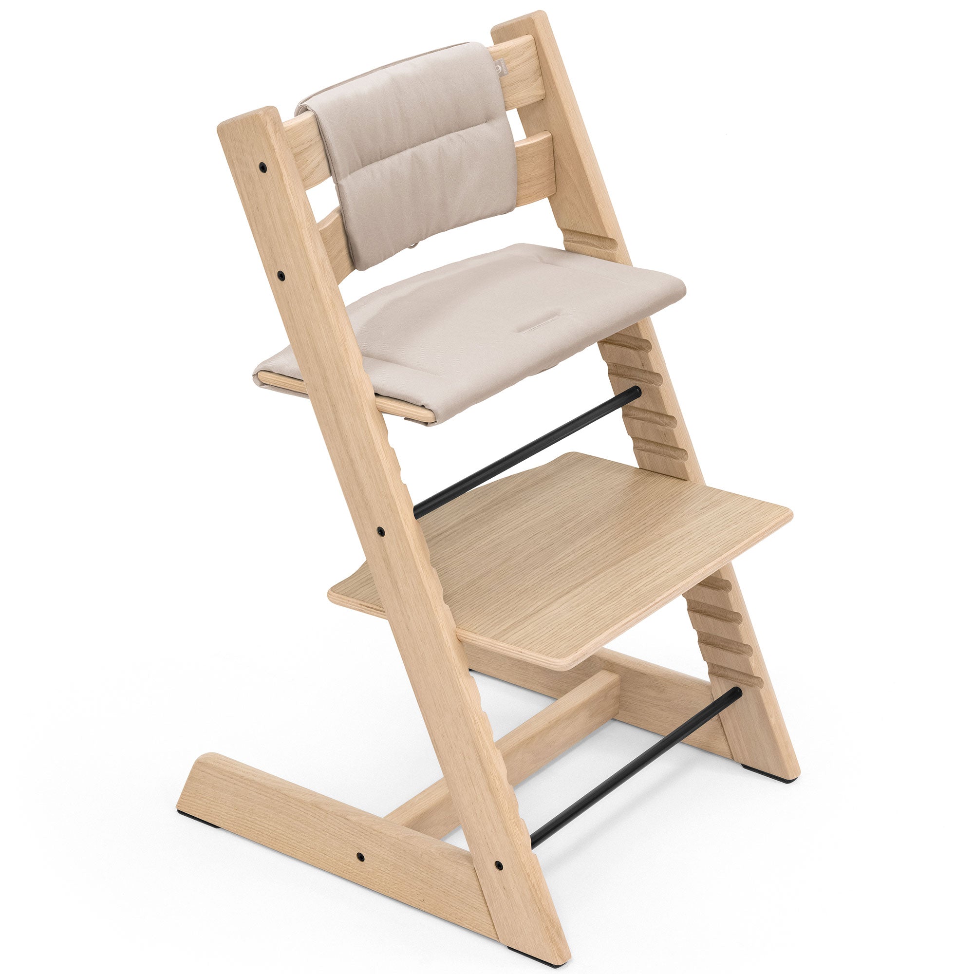 Stokke Tripp Trapp Highchair with Cushion & Baby Set in Natural (Oak)
