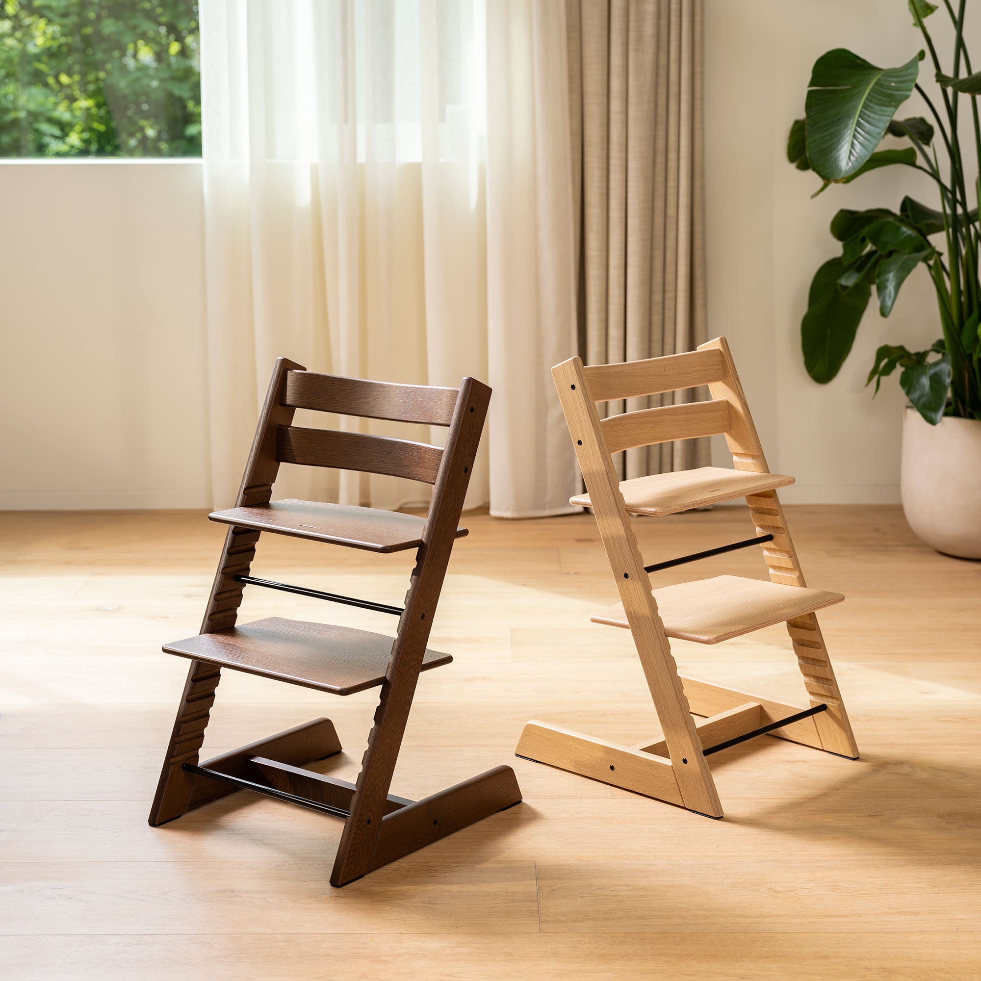 Stokke Tripp Trapp Highchair and Baby Set & Tray in Natural (Oak)