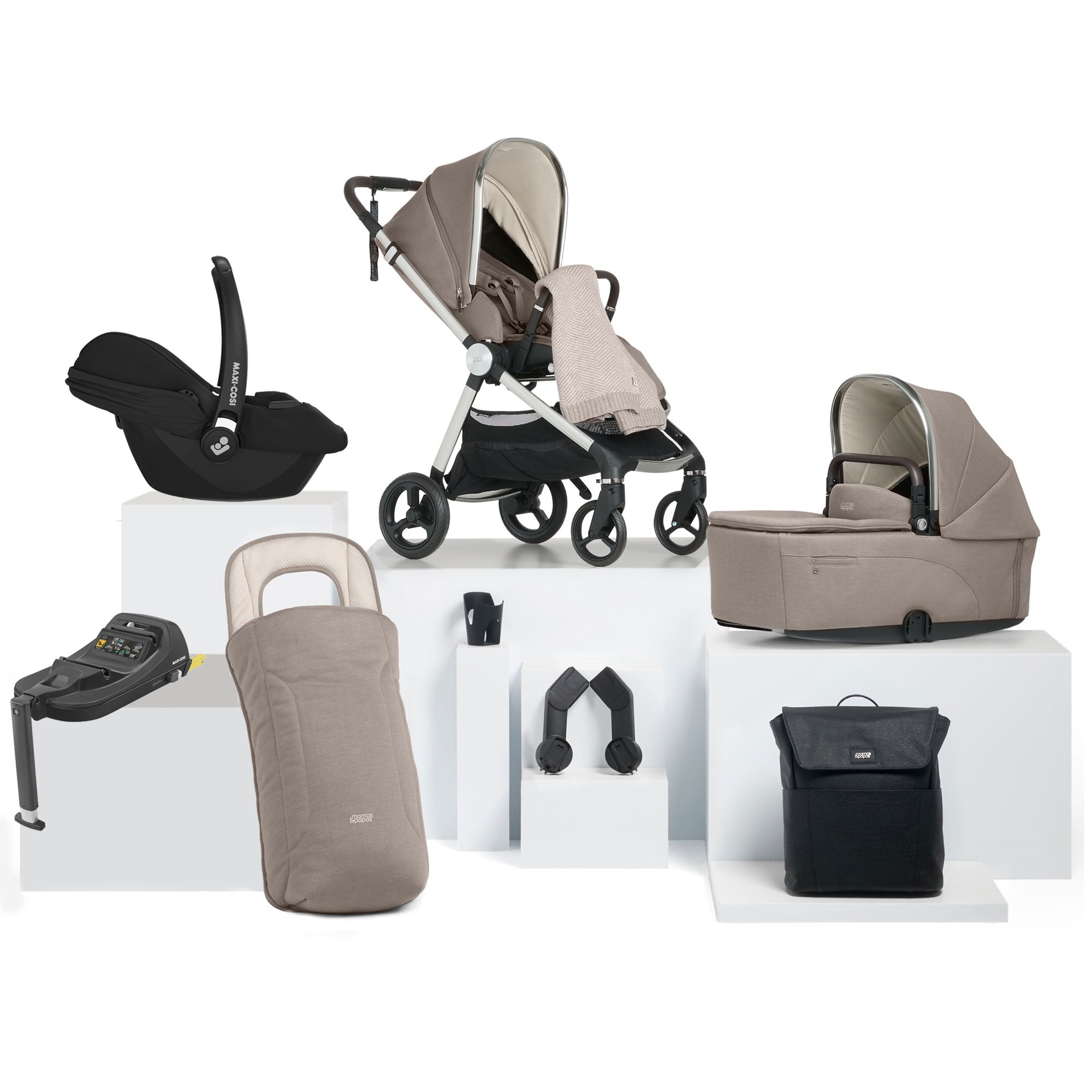 Mamas & Papas Vardo Complete Maxi-Cosi Bundle in Heritage