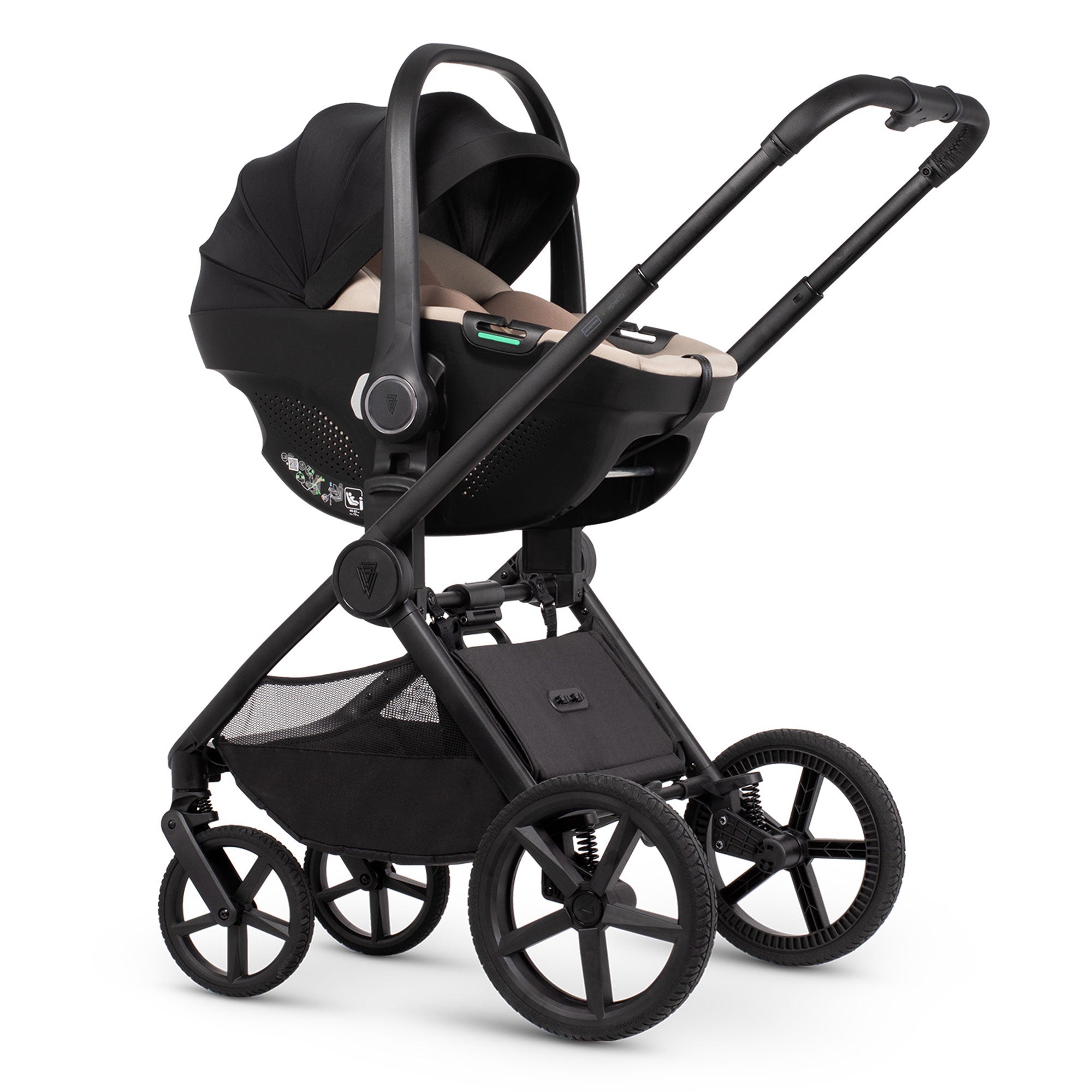 Venicci Tinum Upline 3 Hunter Comfort Bundle in Dark Olive