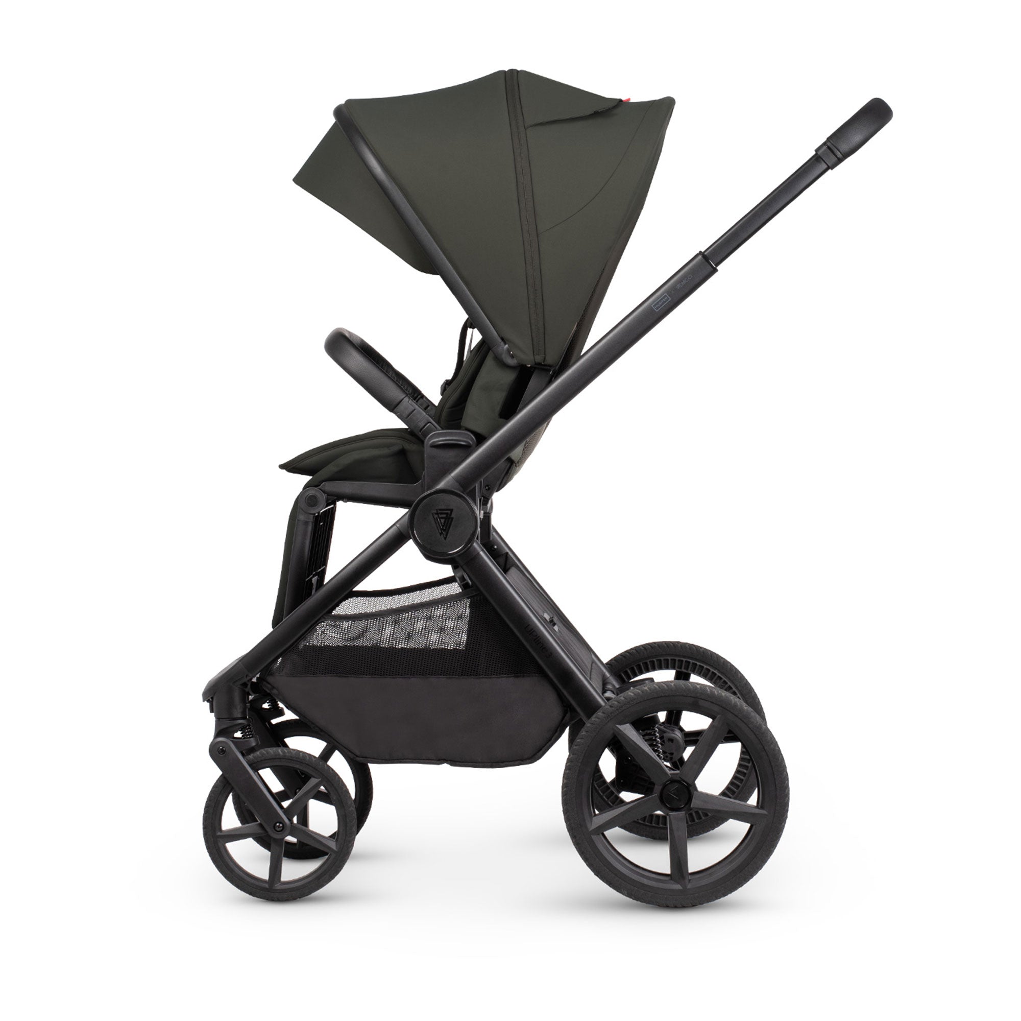 Venicci Tinum Upline 3 Hunter Comfort Cybex Travel System in Dark Olive