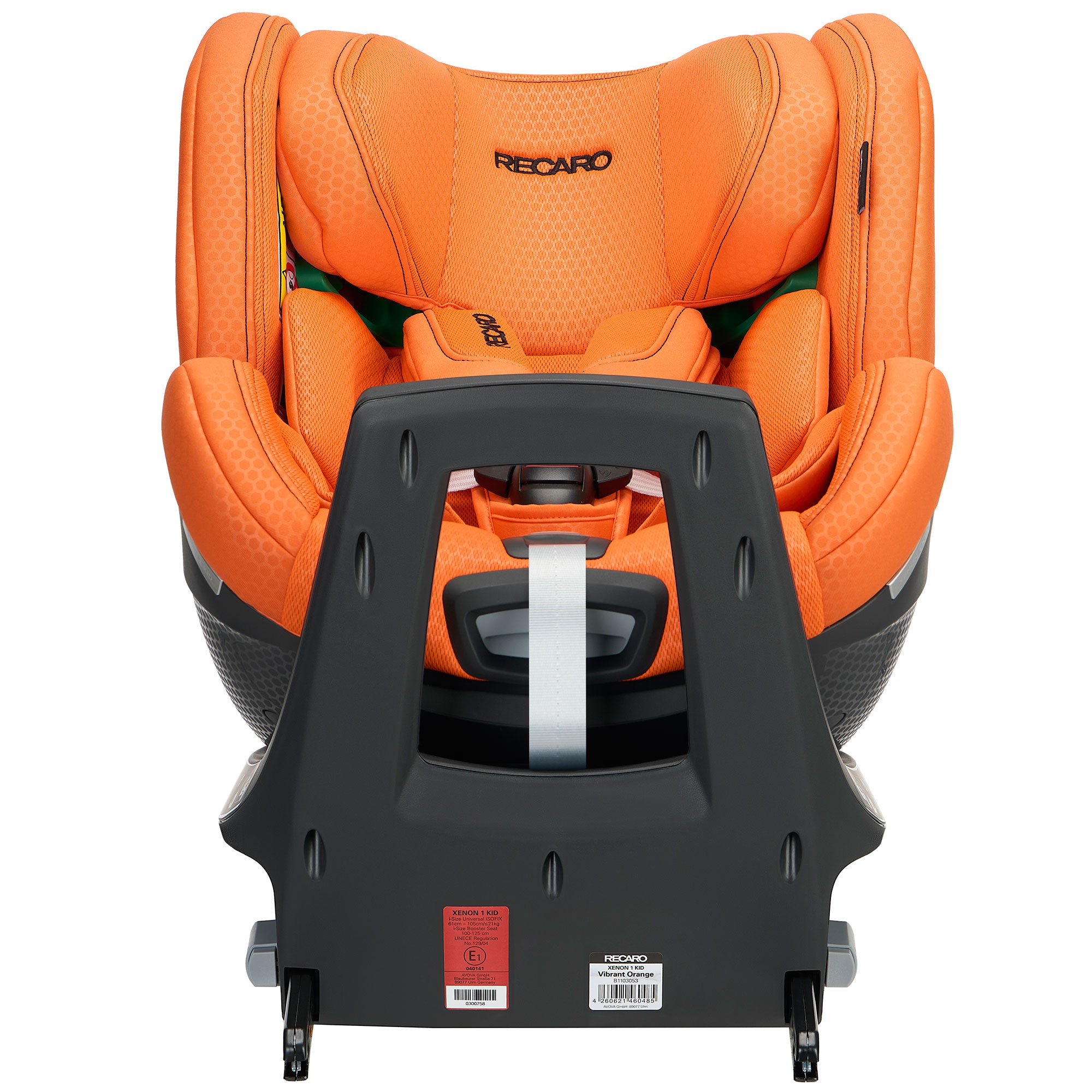 Recaro Xenon 1 Kid Combination Car Seat 61-125cm in Vibrant Orange