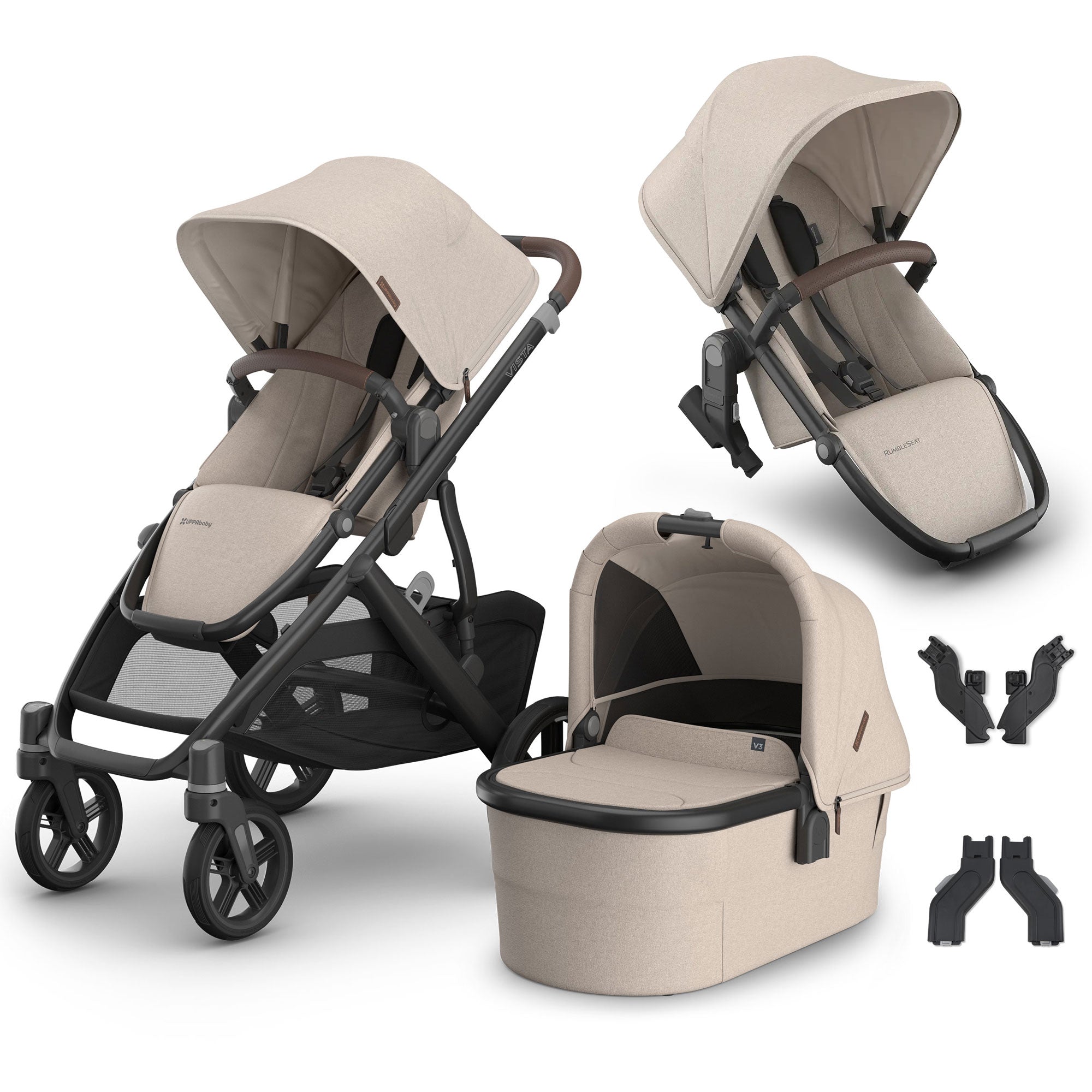Uppababy Vista V3 Duo Pram in Ada