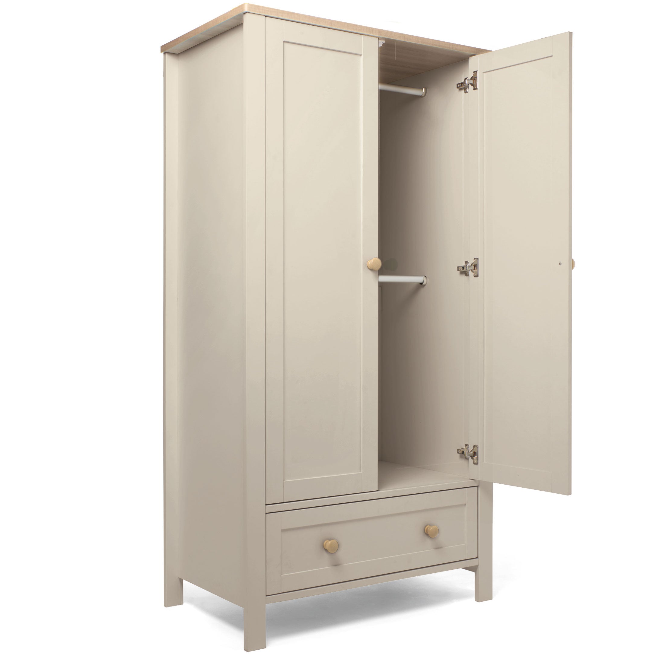 Mamas & Papas Wedmore 3 Piece Cotbed Range in Cashmere/Oak