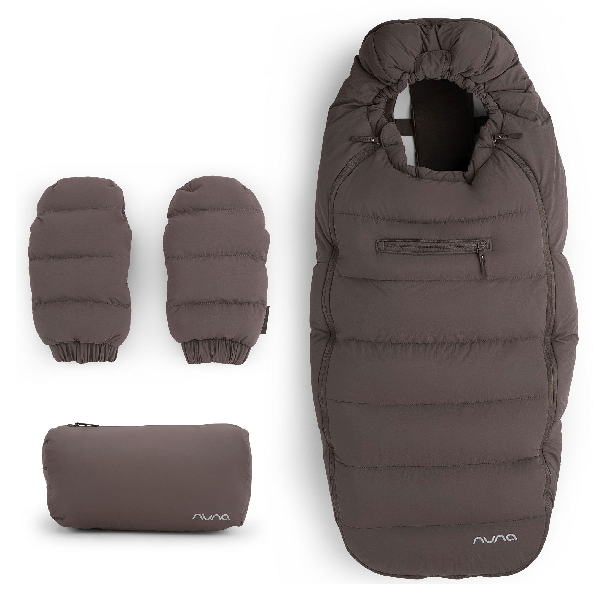 Nuna Winter Set in Chestnut