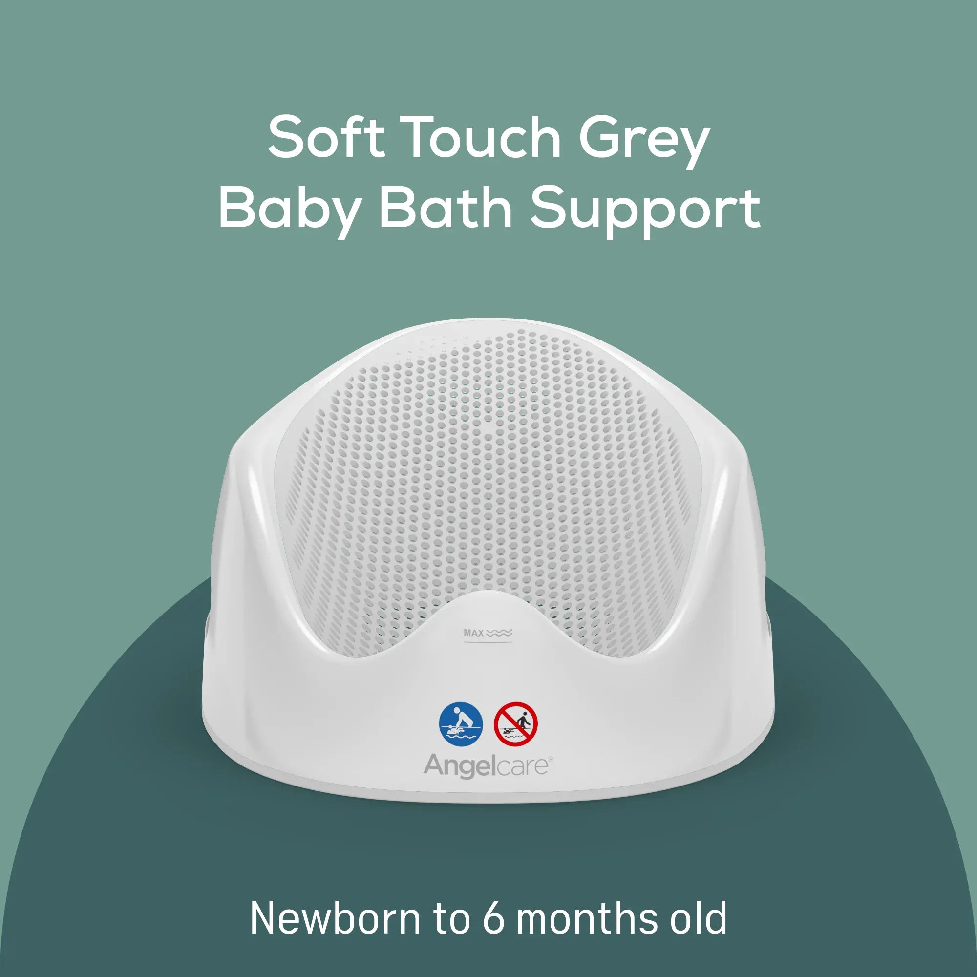 Angelcare Soft Touch Bath Support in Aqua Bathing & Grooming AC3000 6665942012012