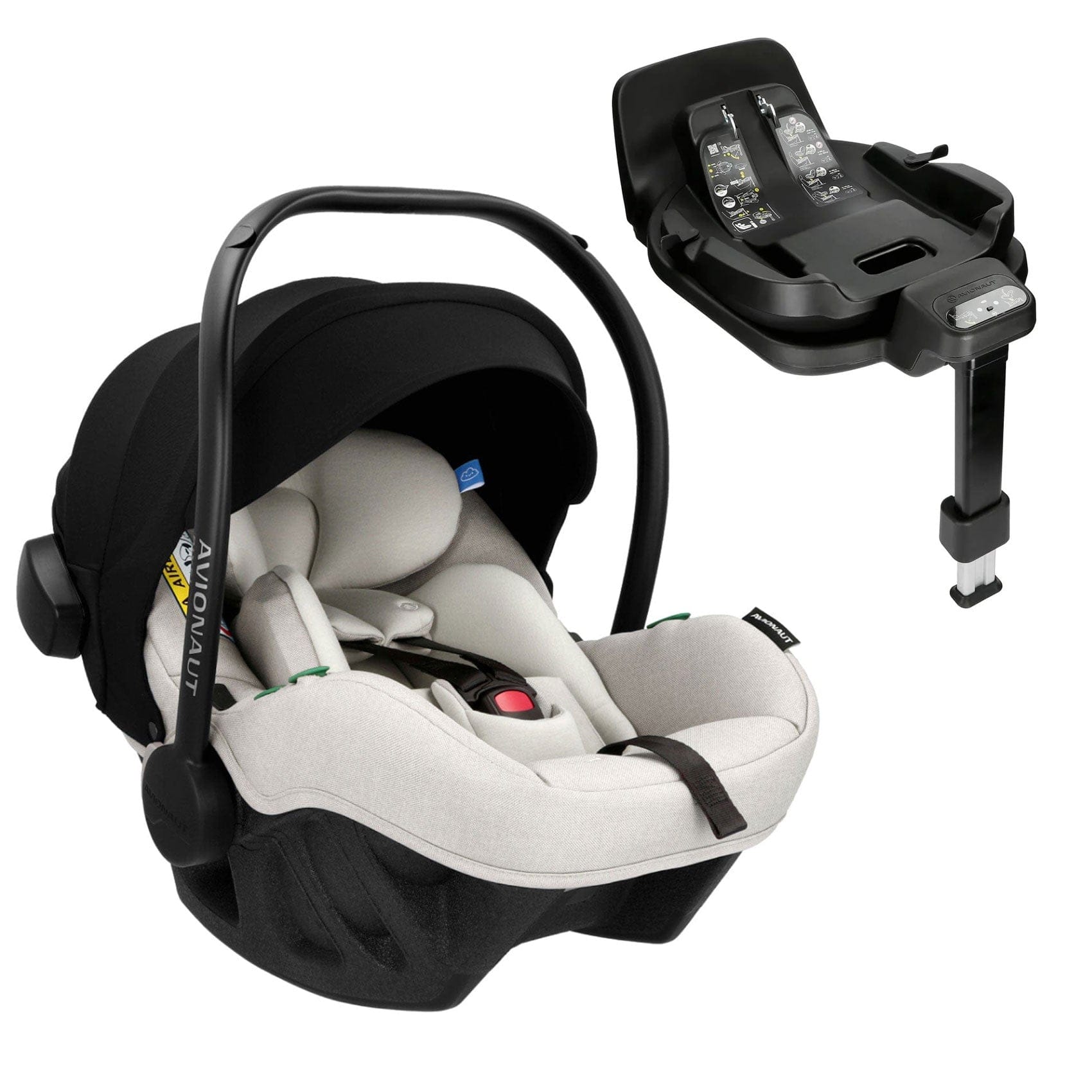 Avionaut Pixel Pro 2.0 C & IQ Orbit Base in Beige Baby Car Seats 17183-BEI 5907603461571