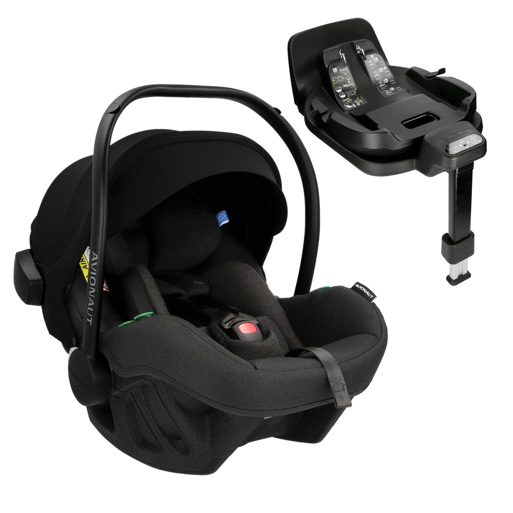 Avionaut Pixel Pro 2.0 C & IQ Orbit Base in Black Baby Car Seats 17183-BLK 5907603461588