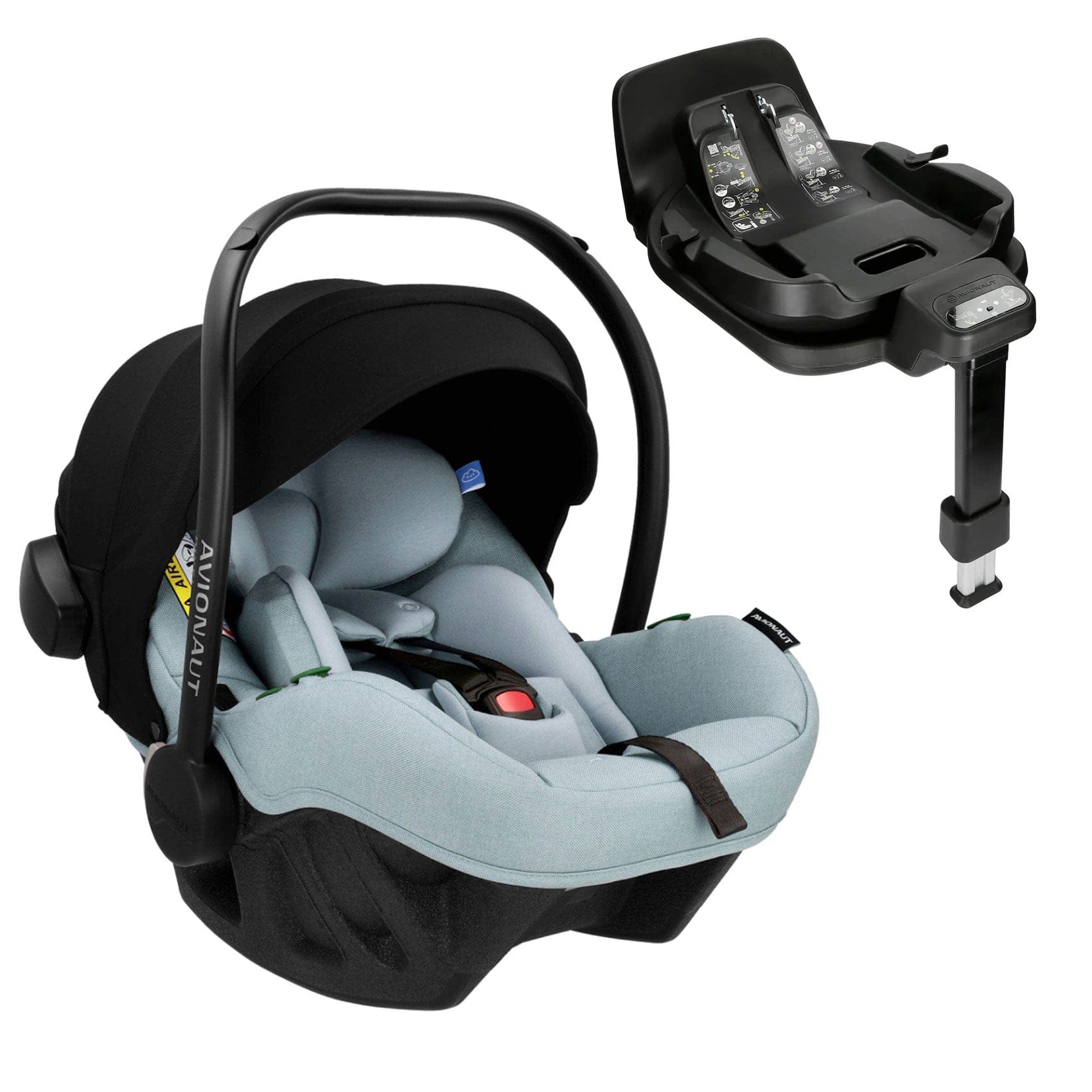 Avionaut Pixel Pro 2.0 C & IQ Orbit Base in Mint Baby Car Seats 17183-MNT 5907603461618