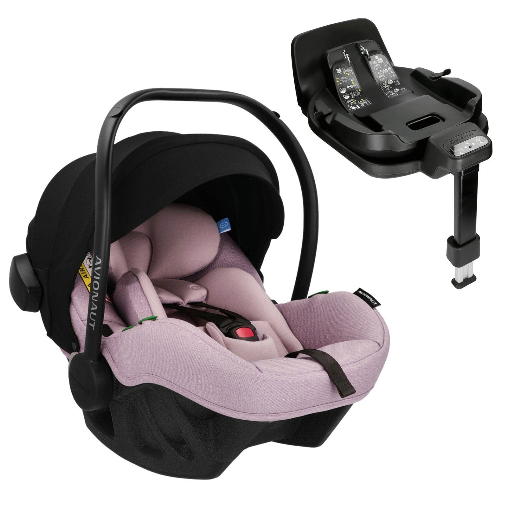 Avionaut Pixel Pro 2.0 C & IQ Orbit Base in Pink Baby Car Seats 17183-PNK 5907603461601