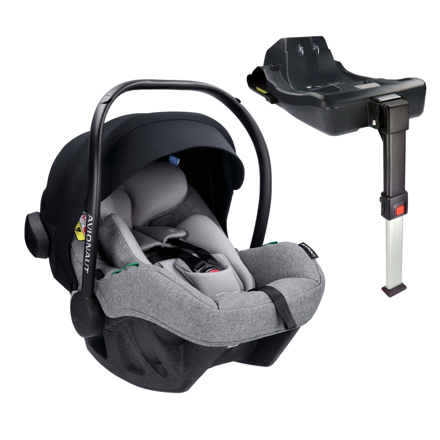 Avionaut Pixel Pro 2.0 C & Isofix Base in Grey Baby Car Seats 15562-GRY 5907603461564