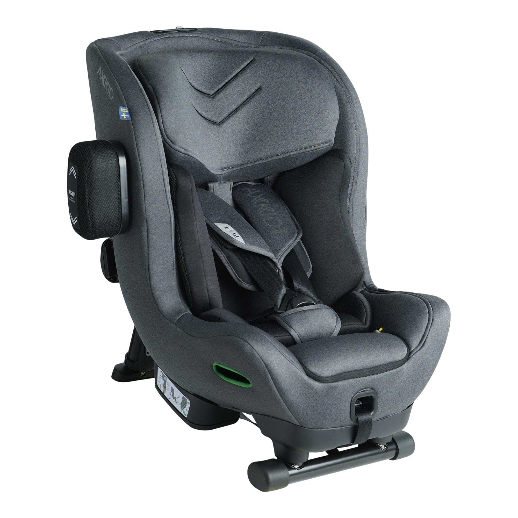 Axkid Minikid 4 in Granite Melange Extended Rear Facing Car Seats 22150221 7350057589663