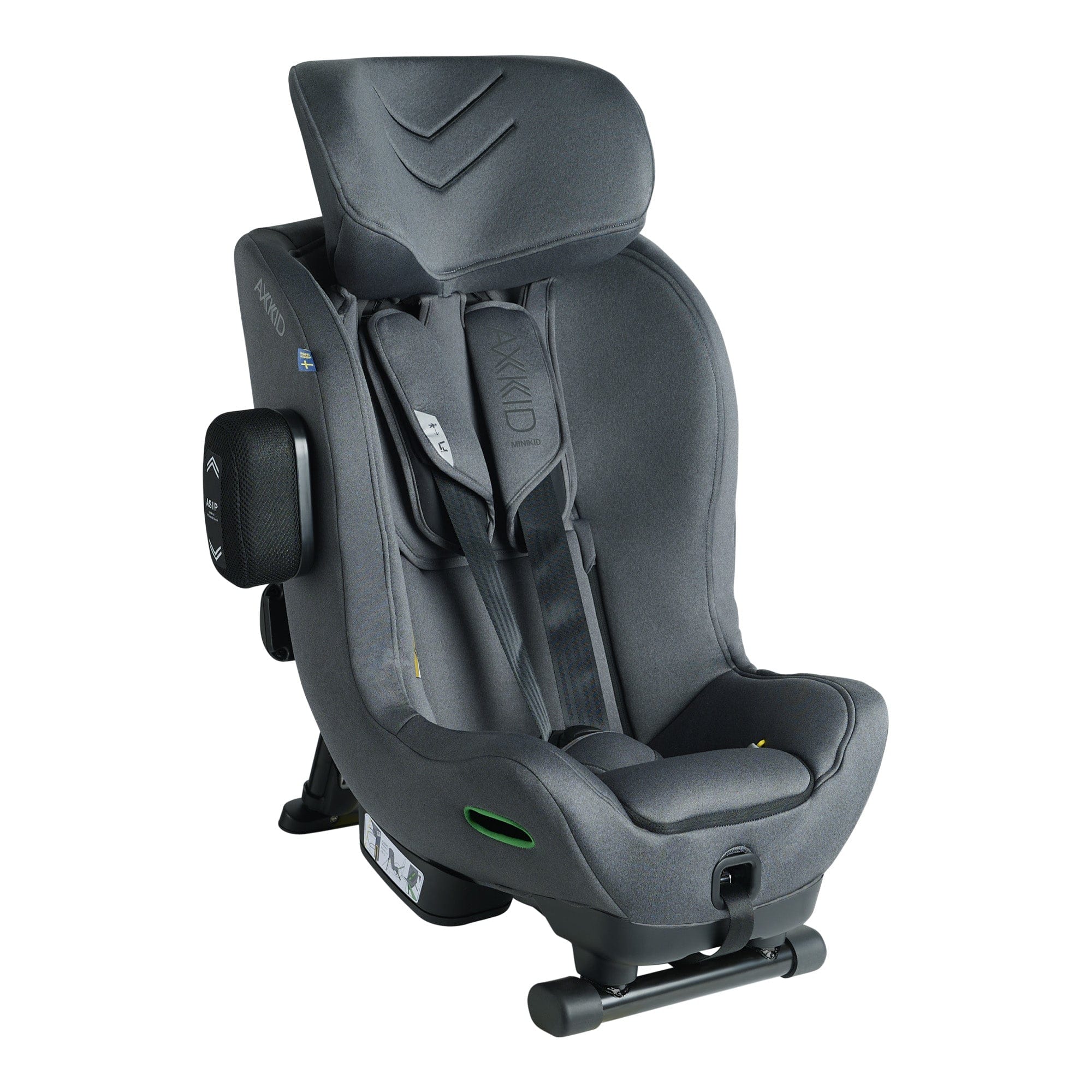 Axkid Minikid 4 in Granite Melange Extended Rear Facing Car Seats 22150221 7350057589663