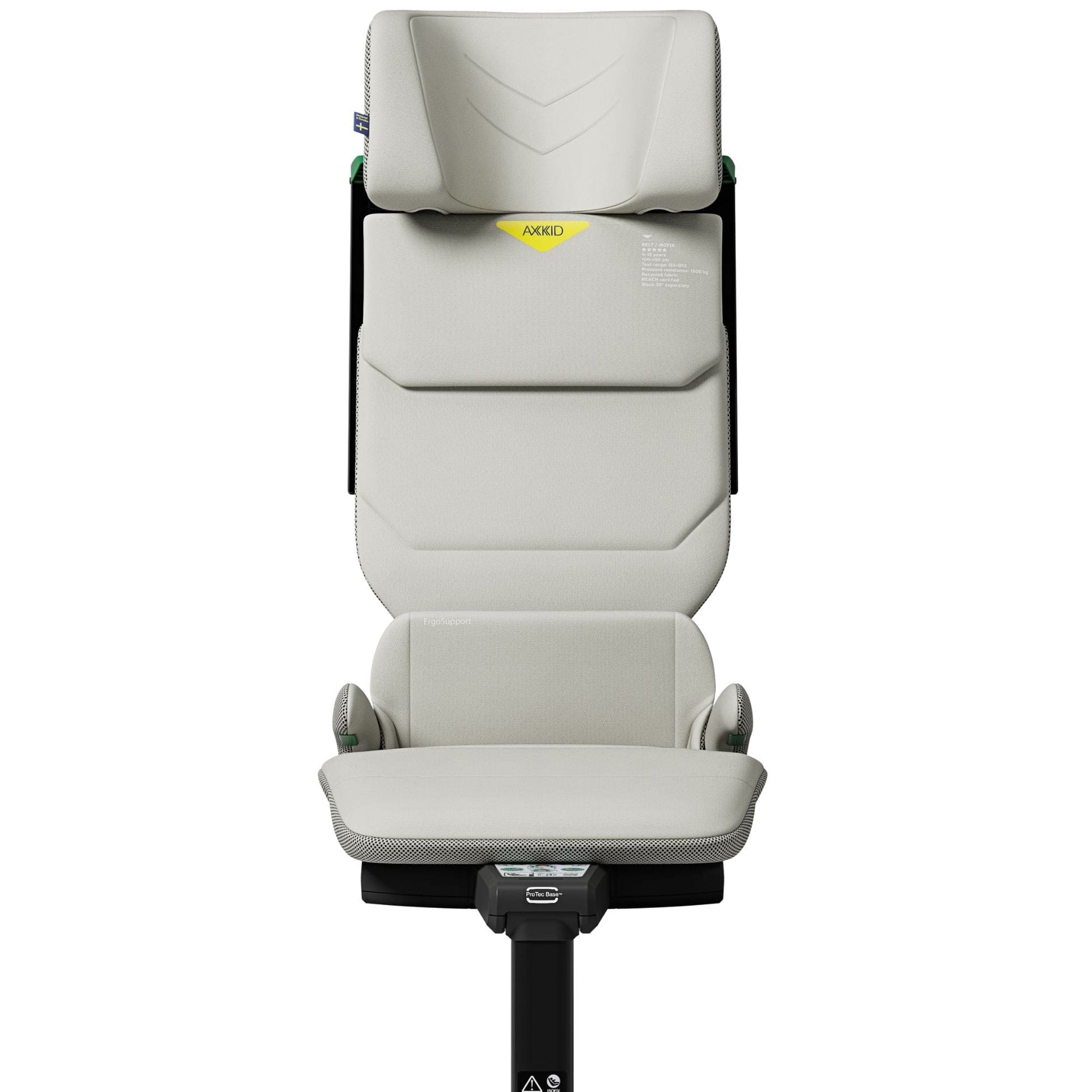 Axkid Up Highback booster Seat in Beachgrass Beige Highback Booster Seats 27050143 7350150973338