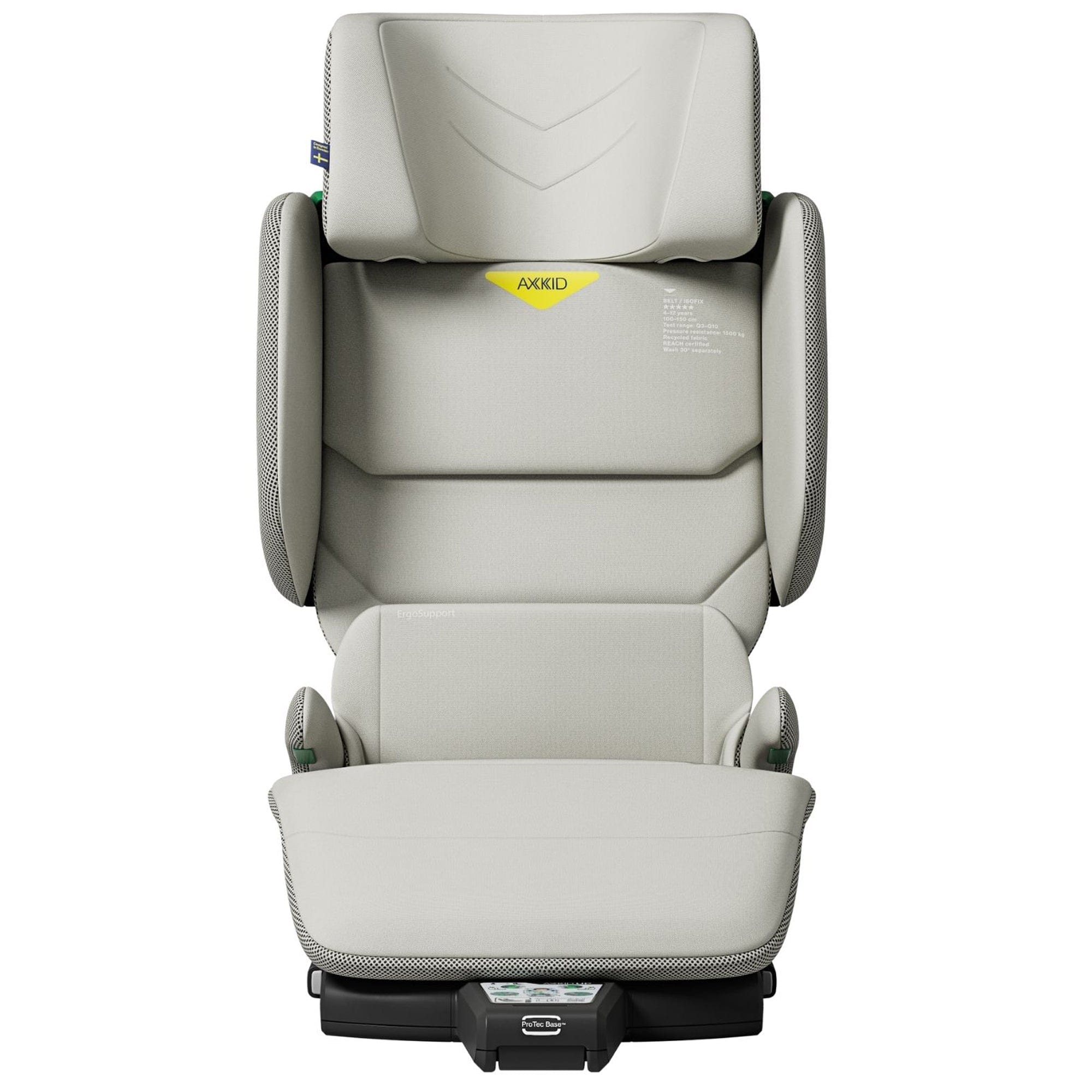 Axkid Up Highback booster Seat in Beachgrass Beige Highback Booster Seats 27050143 7350150973338