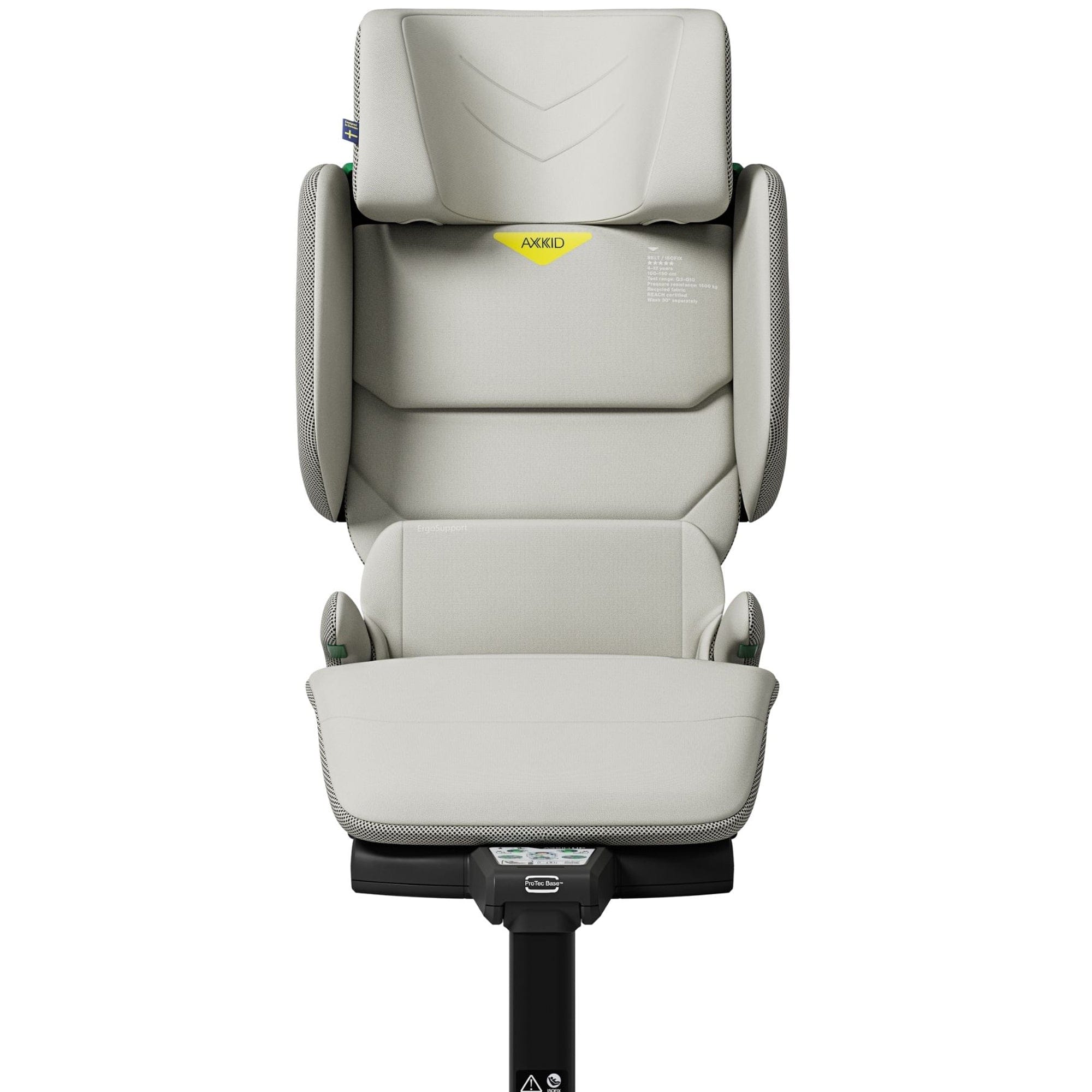 Axkid Up Highback booster Seat in Beachgrass Beige Highback Booster Seats 27050143 7350150973338