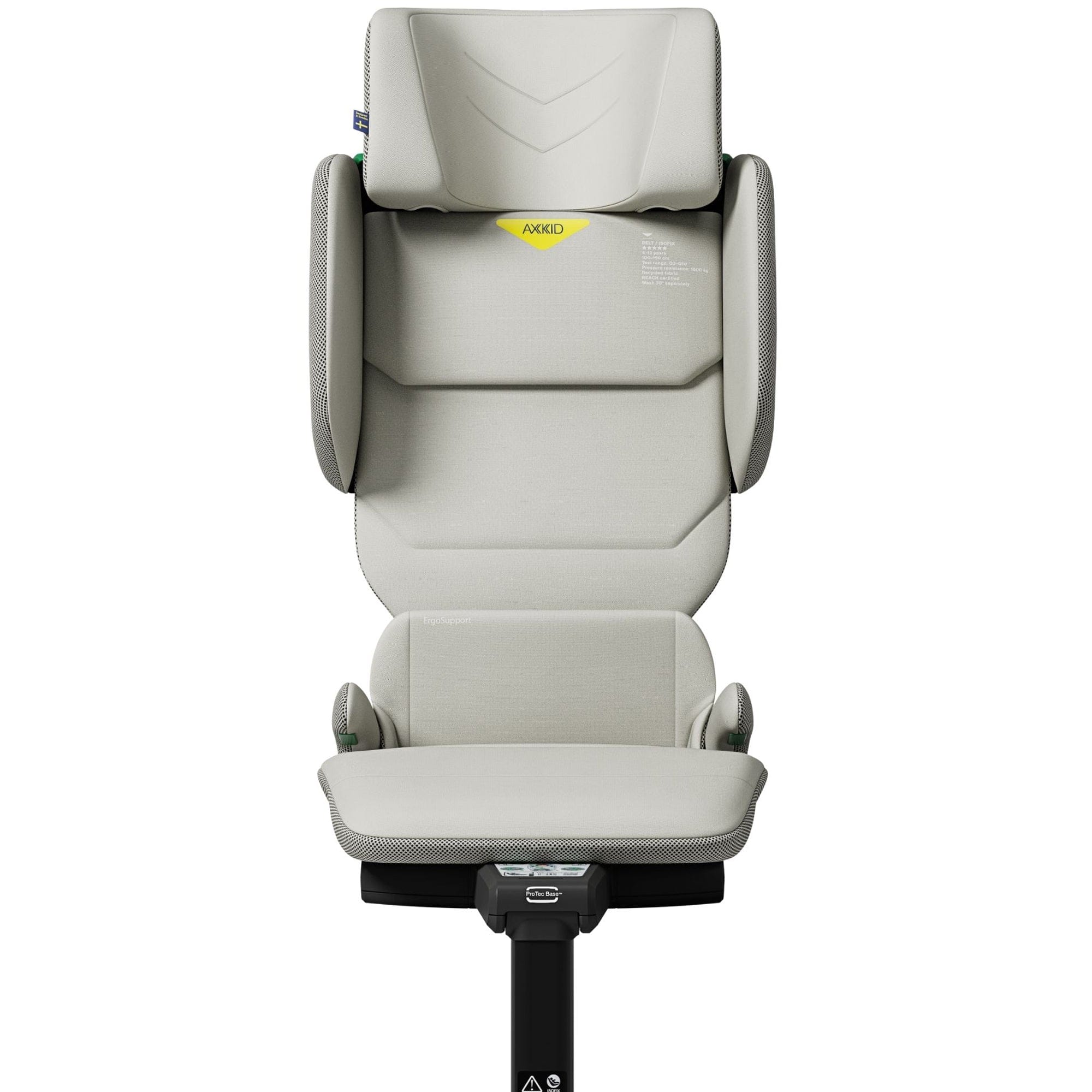 Axkid Up Highback booster Seat in Beachgrass Beige Highback Booster Seats 27050143 7350150973338