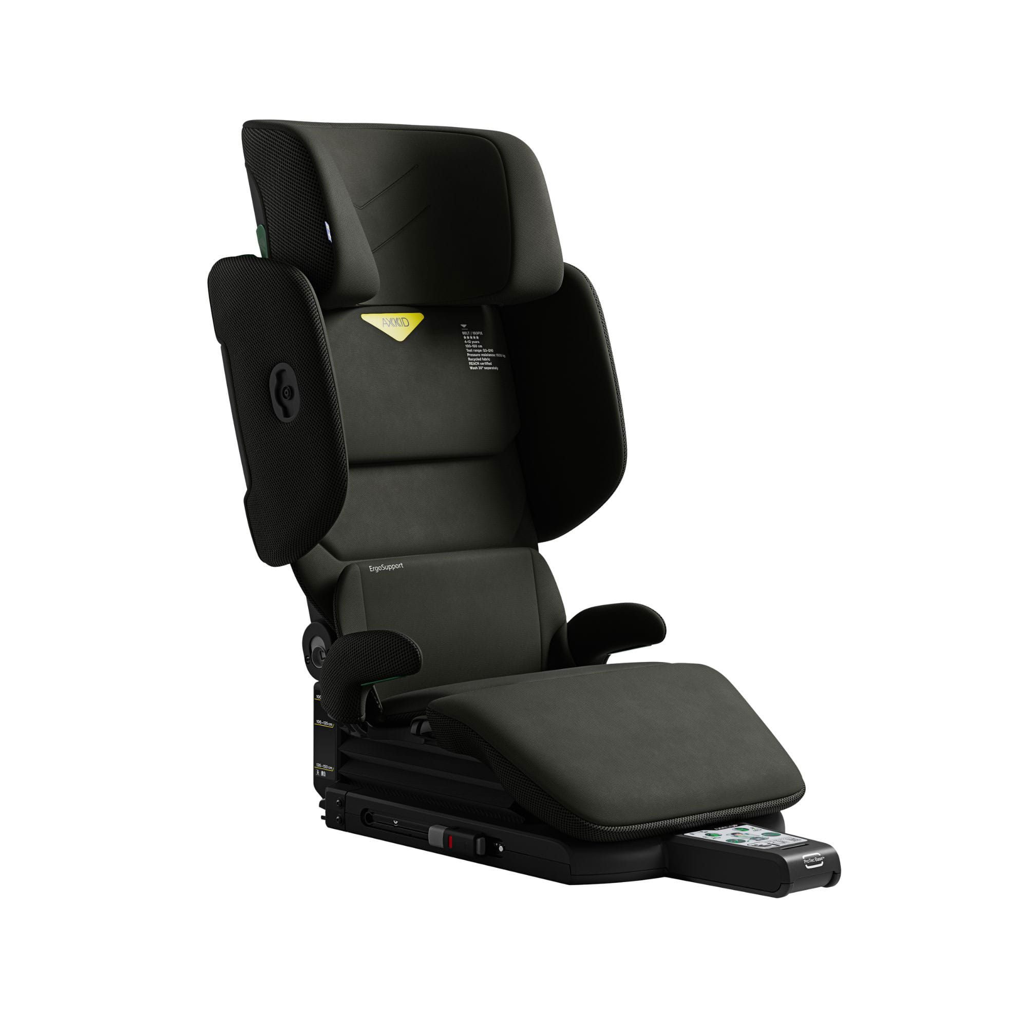 Axkid Up Highback booster Seat in Forest Moss Green Highback Booster Seats
