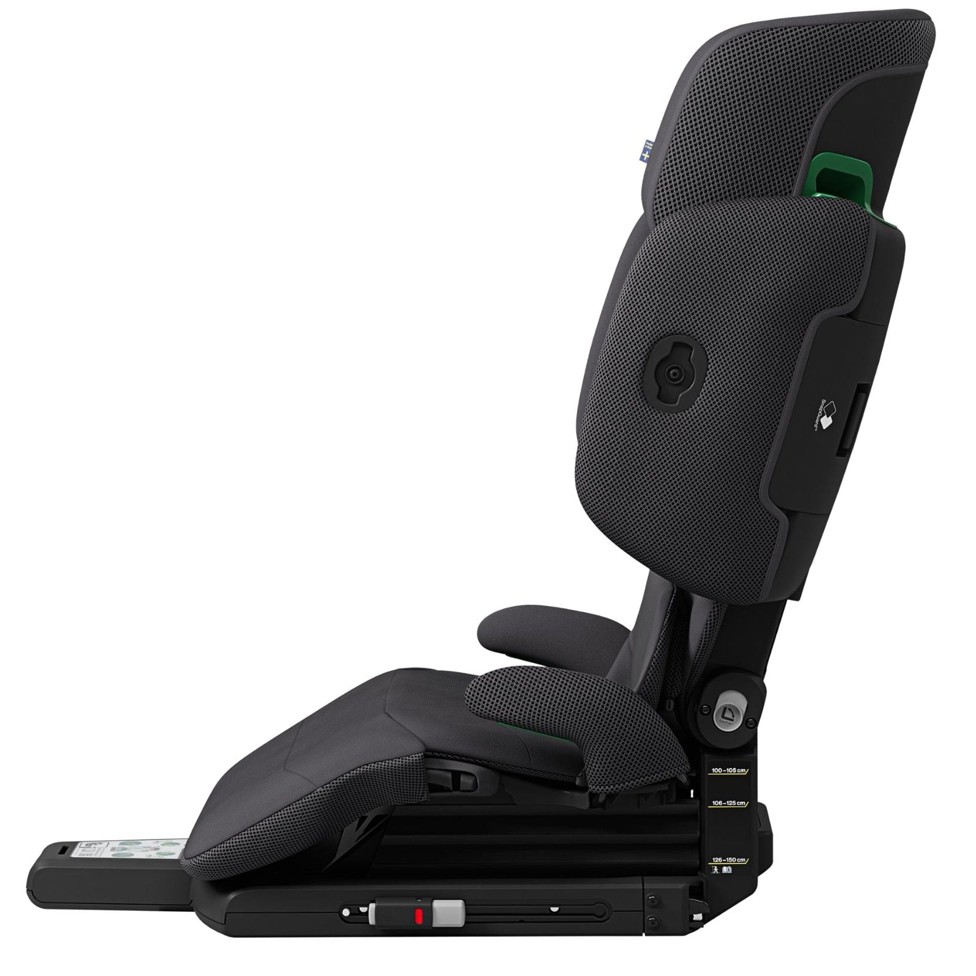 Axkid Up Highback booster Seat in Mist Grey Highback Booster Seats 27050140 7350150973307