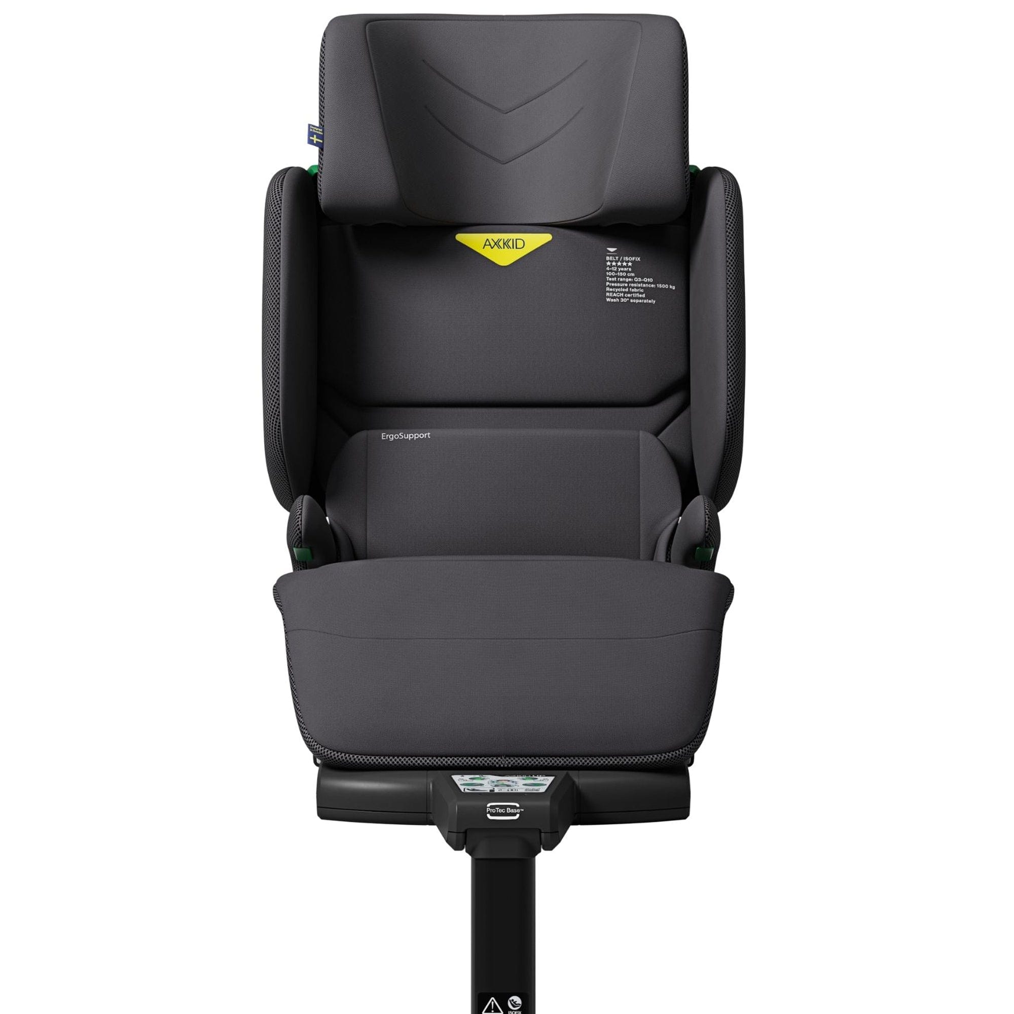 Axkid Up Highback booster Seat in Mist Grey Highback Booster Seats 27050140 7350150973307