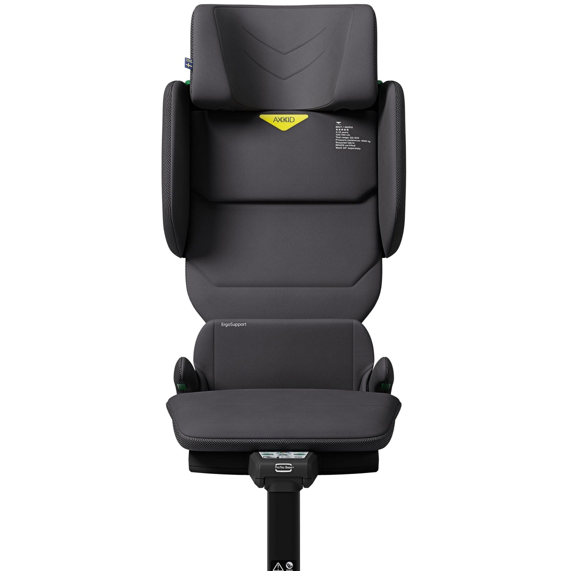 Axkid Up Highback booster Seat in Mist Grey Highback Booster Seats 27050140 7350150973307