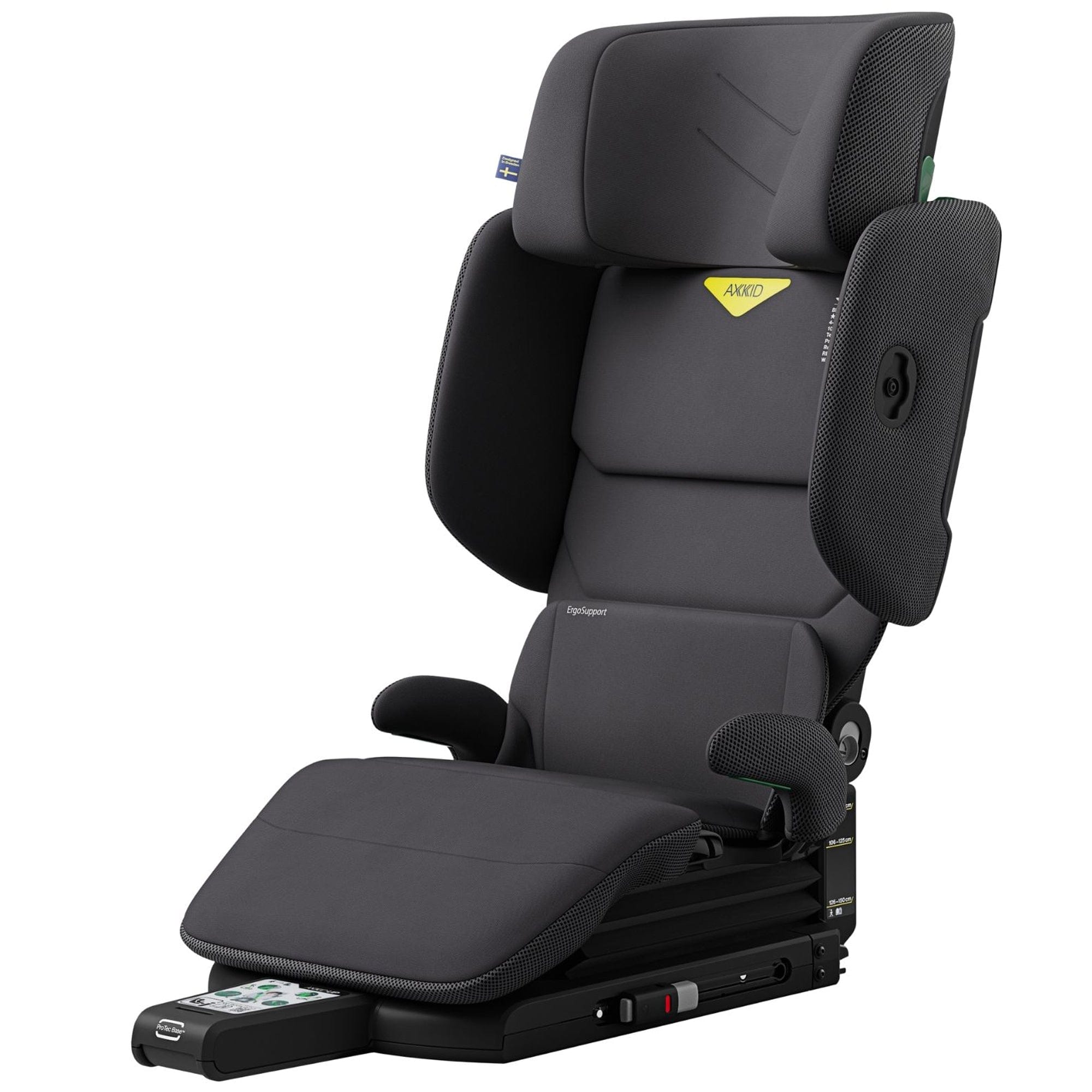 Axkid Up Highback booster Seat in Mist Grey Highback Booster Seats 27050140 7350150973307