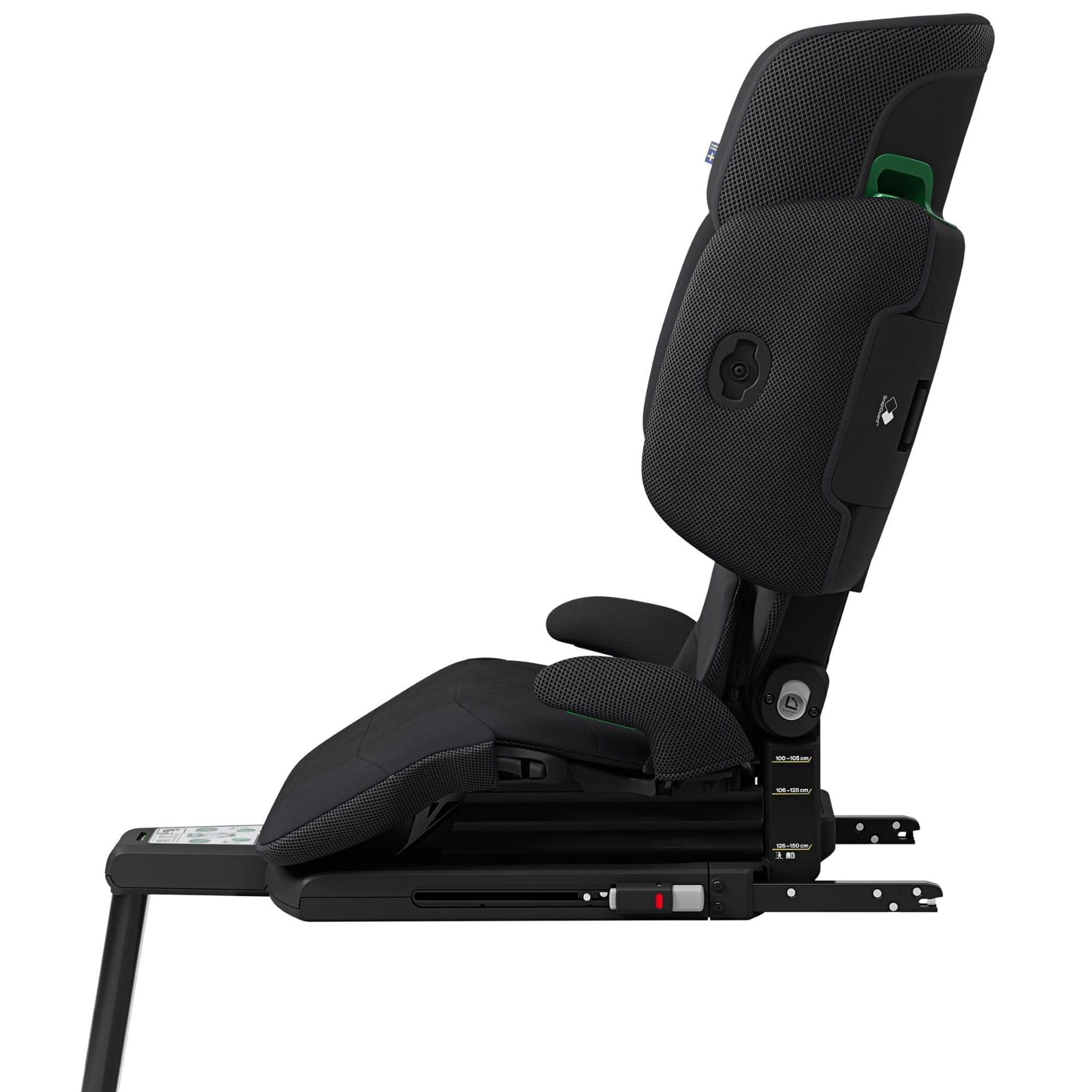 Axkid Up Highback booster Seat in Storm Black Highback Booster Seats 27050139 7350150973291