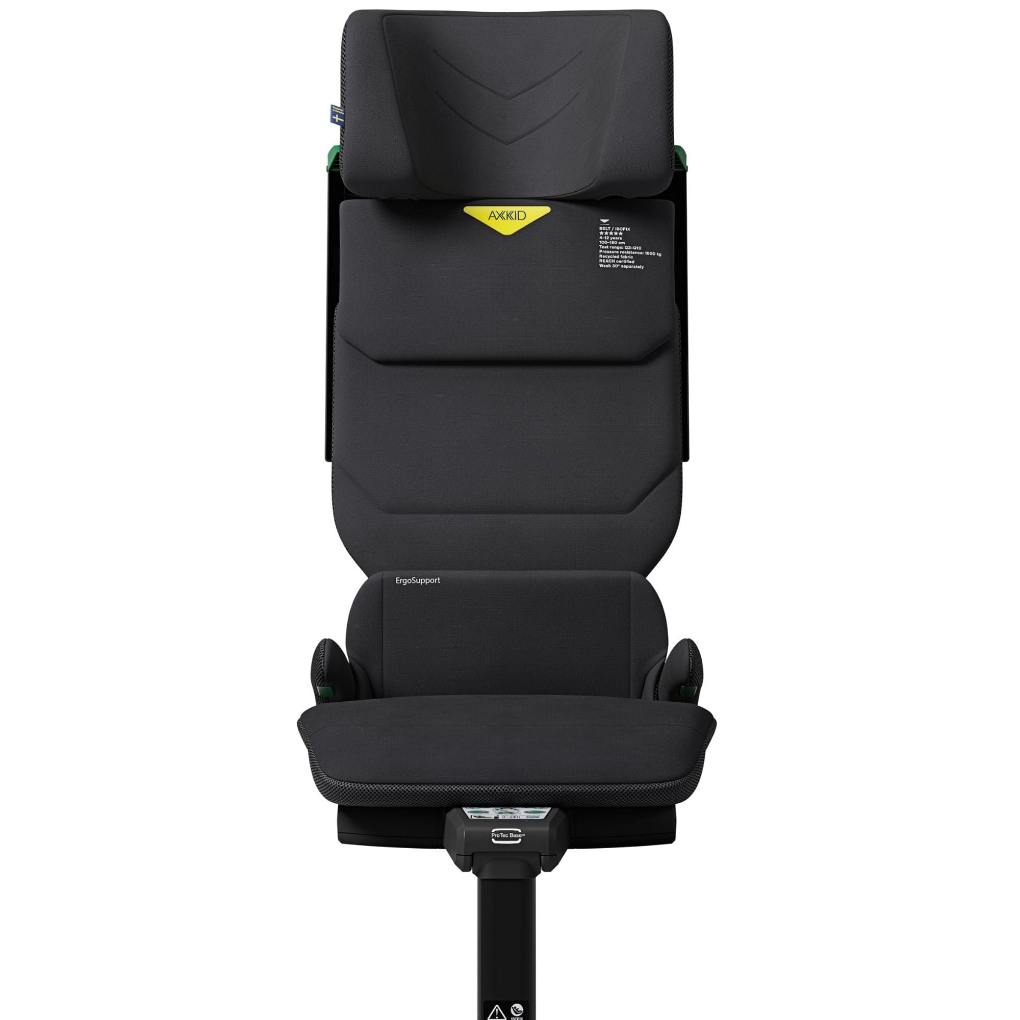Axkid Up Highback booster Seat in Storm Black Highback Booster Seats 27050139 7350150973291