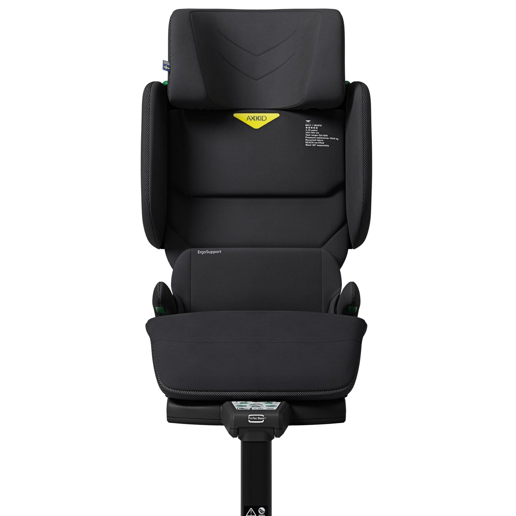 Axkid Up Highback booster Seat in Storm Black Highback Booster Seats 27050139 7350150973291