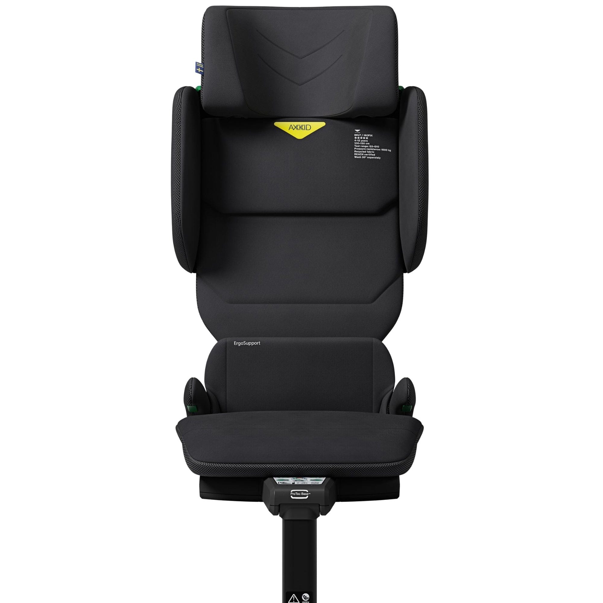 Axkid Up Highback booster Seat in Storm Black Highback Booster Seats 27050139 7350150973291